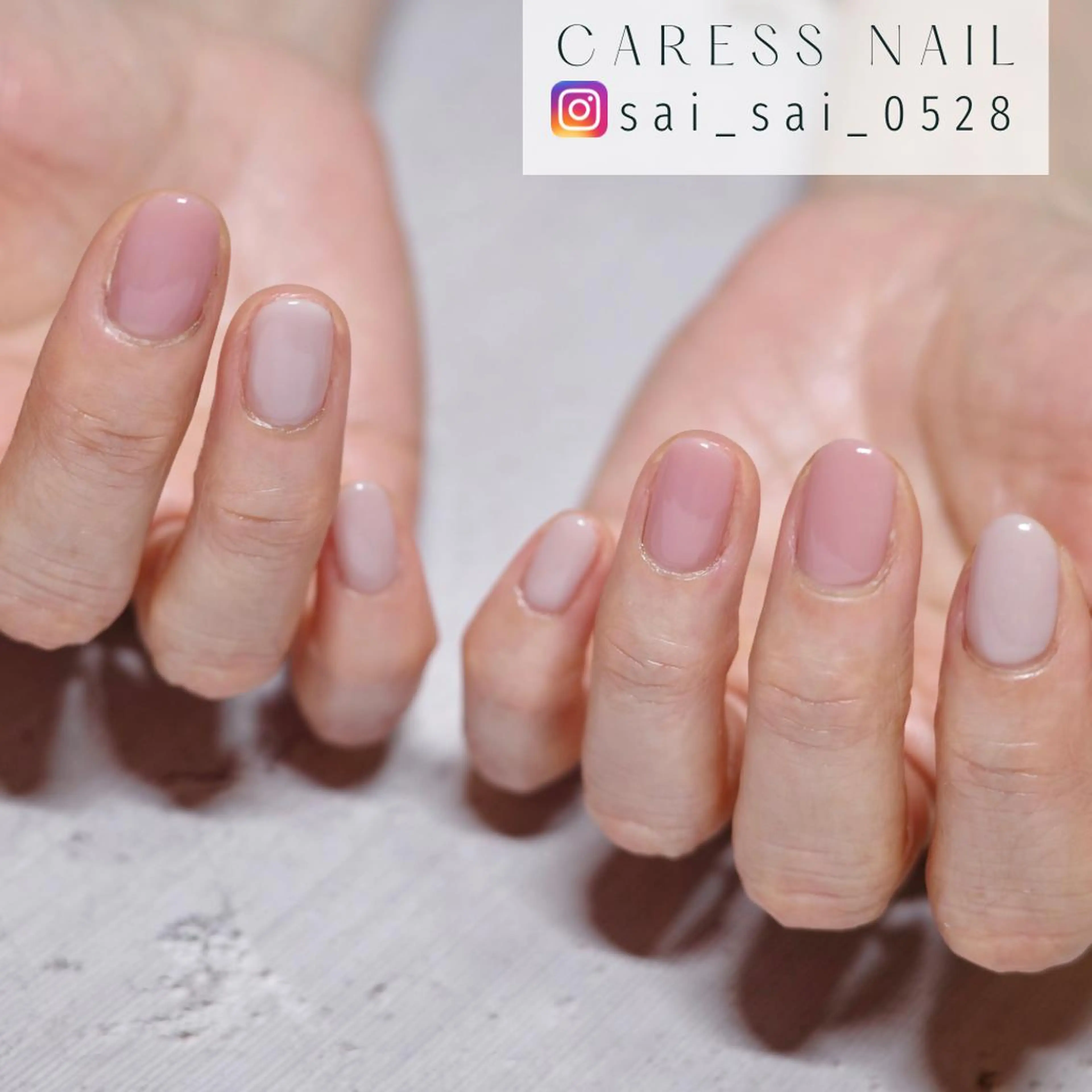 ネイル ハンドネイル caress  nail カレスネイル　代々木上原所属・カレスネイル さいのネイルデザイン