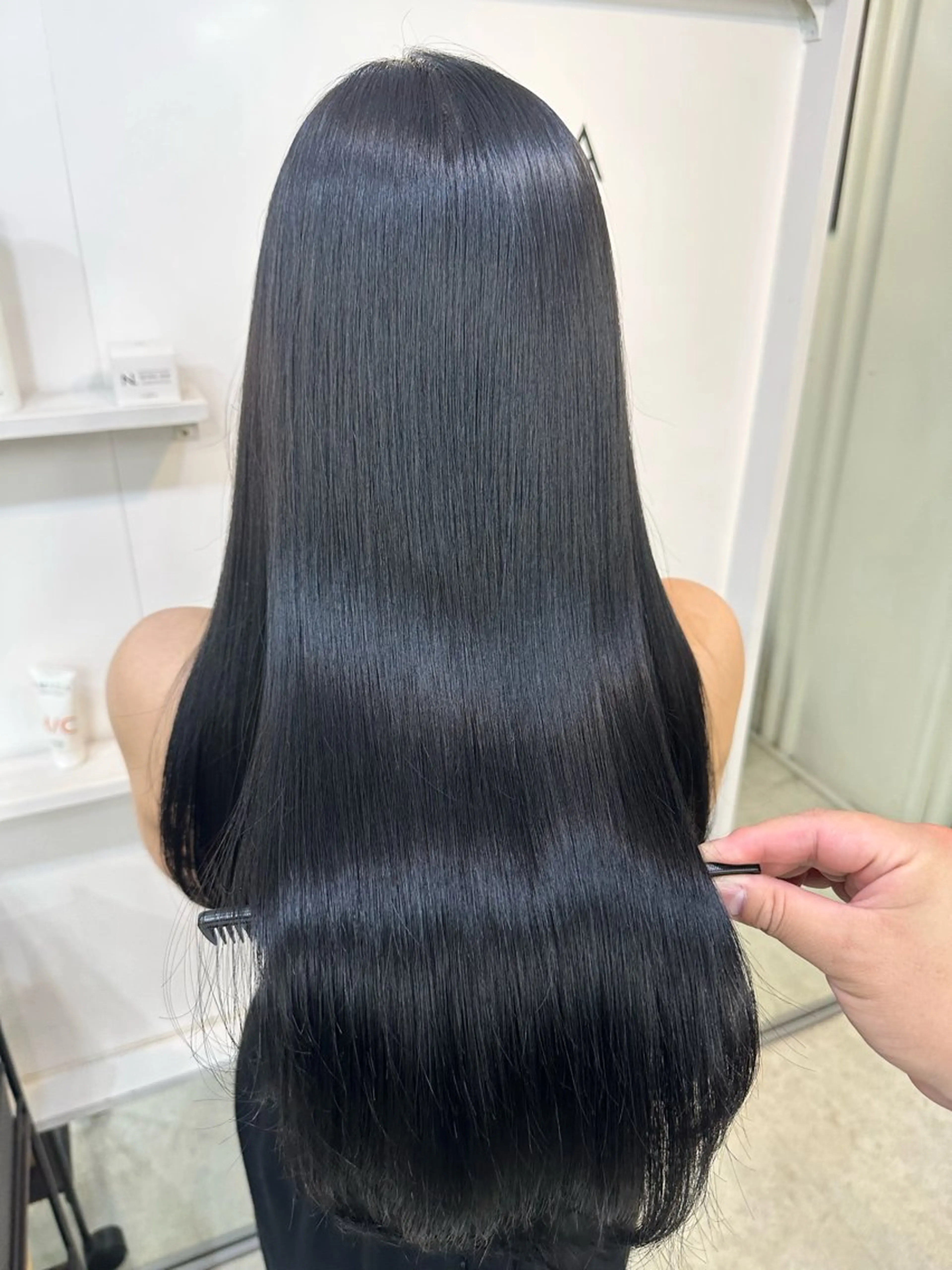 ロング カラー 髪質改善 縮毛矯正 トリートメント カット ヘアカラー トリートメント 髪質改善特化❇️ ストウシンゴのヘアスタイル