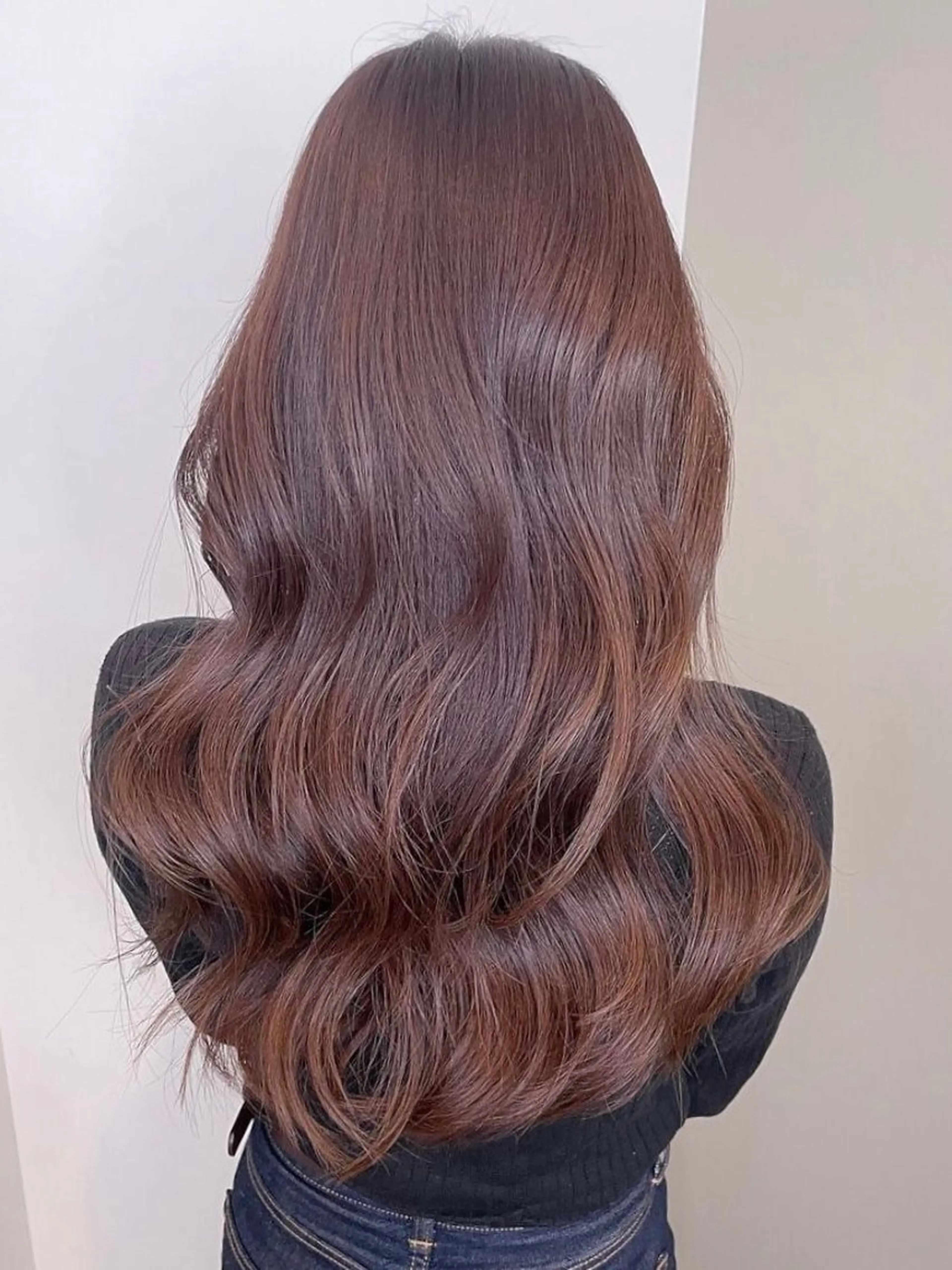 ロング カット ヘアカラー 有村 涼のヘアスタイル