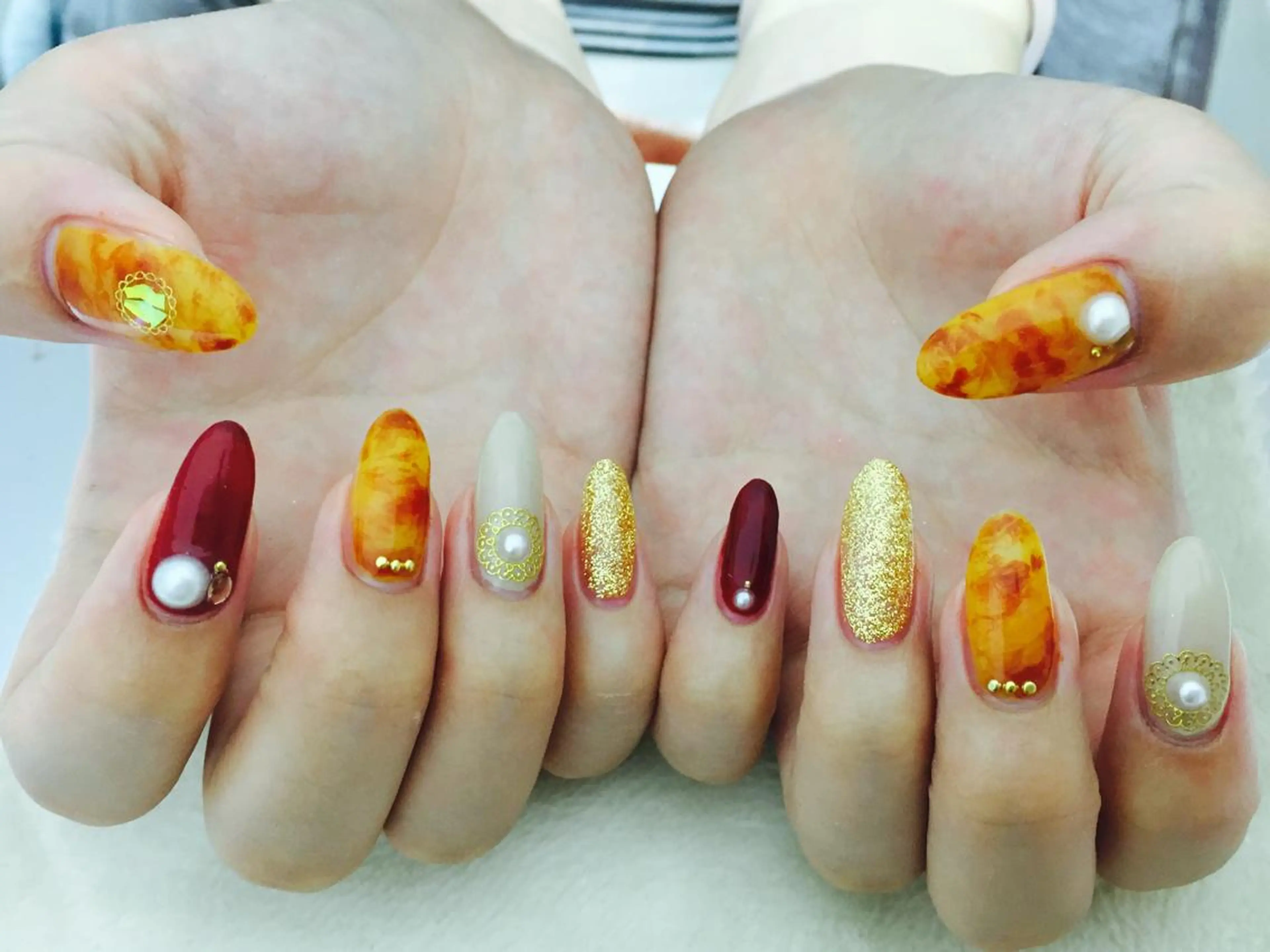 ネイル nail & eyelash Sympa 新横浜所属・𝓢𝔂𝓶𝓹𝓪 𝓜iwako🐰ᩚのネイルデザイン