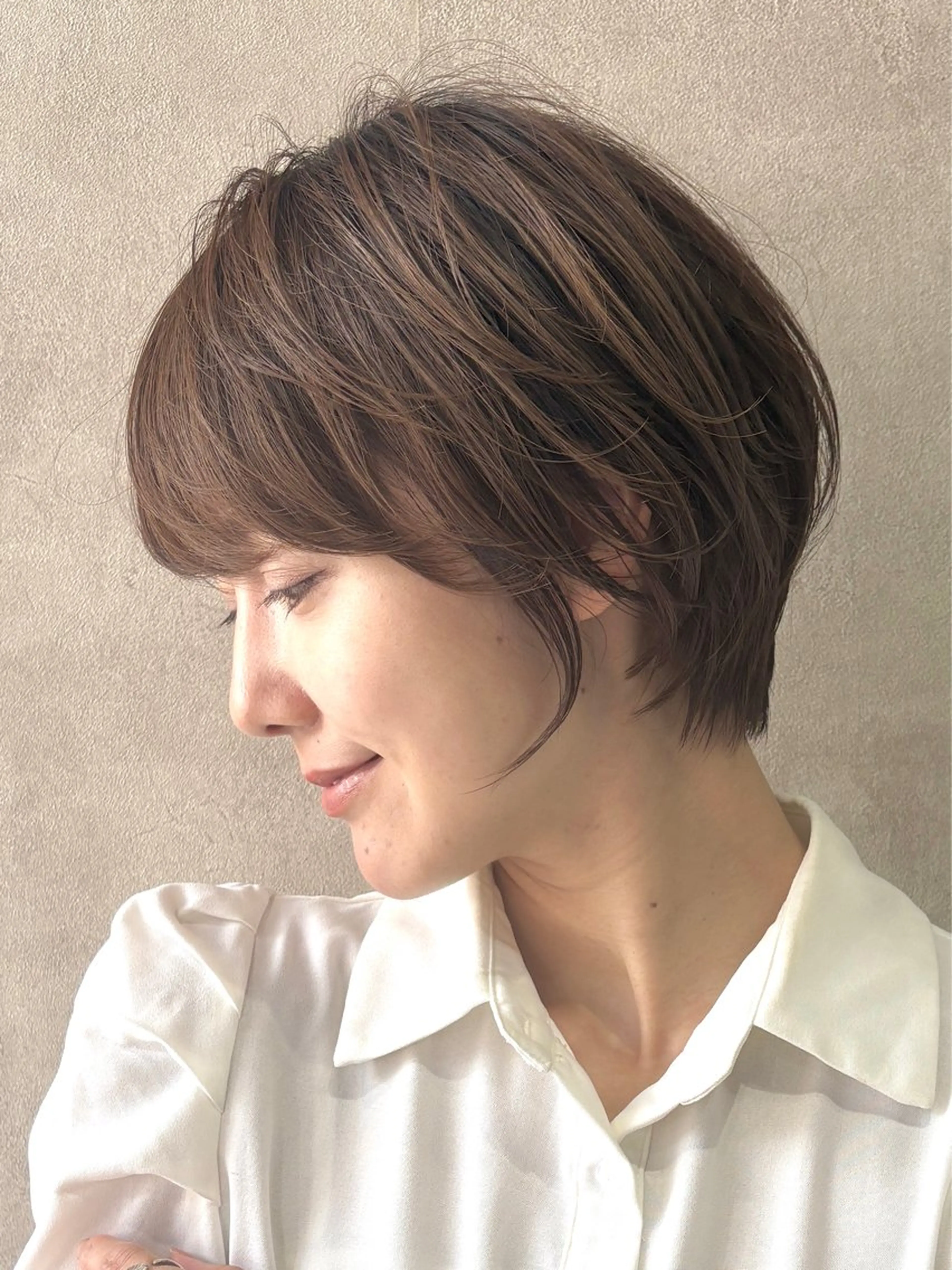 ショート 髪質改善 ショートヘア 小顔カット カット ヘアカラー ⭐️ショート、ボブ 特化美容師⭐️祐介のヘアスタイル