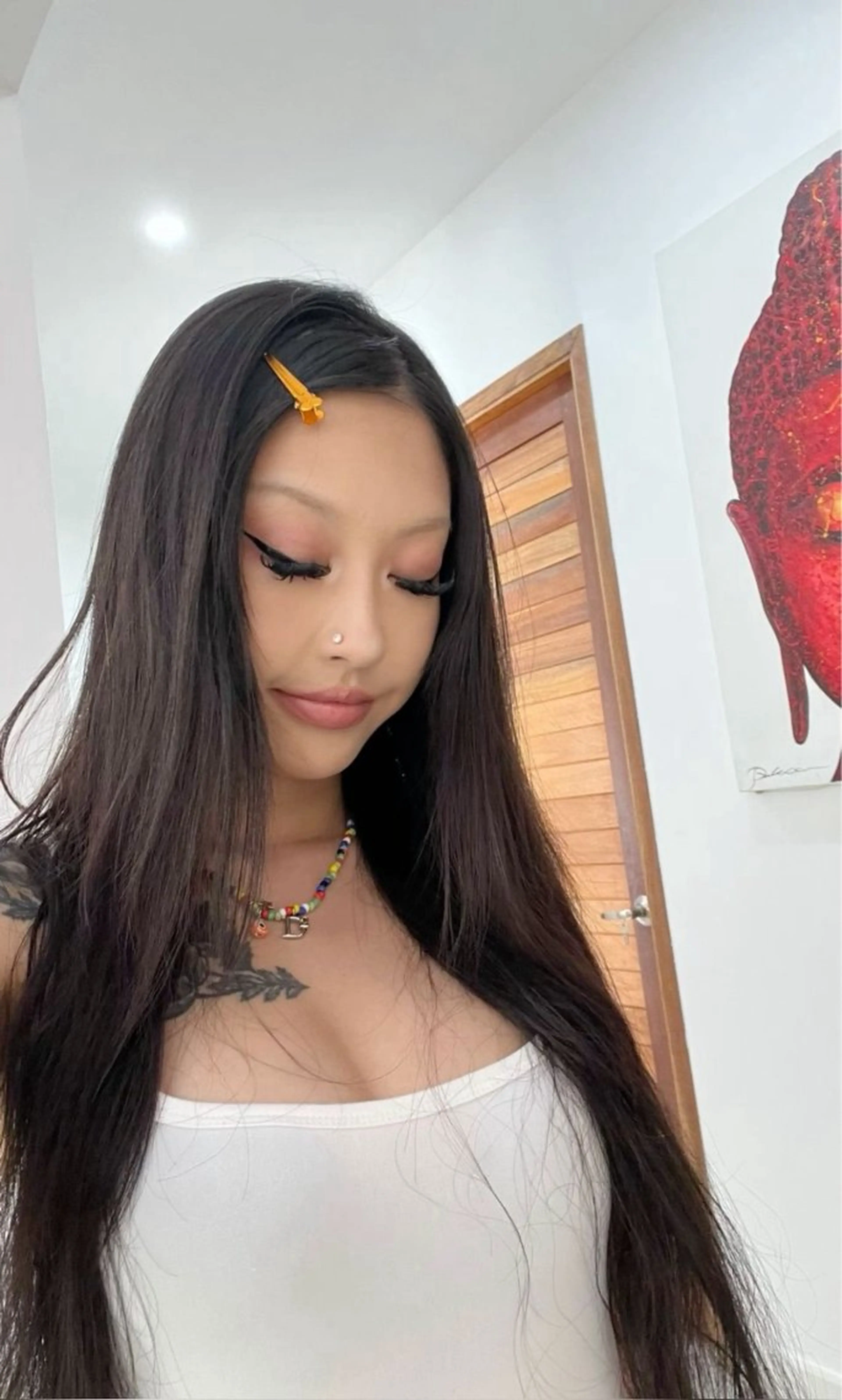 ロング ヘアカラー Loops六角橋店所属・𖥔 ݁ ˖✿₊˚⊹ ソウ🌻のヘアスタイル