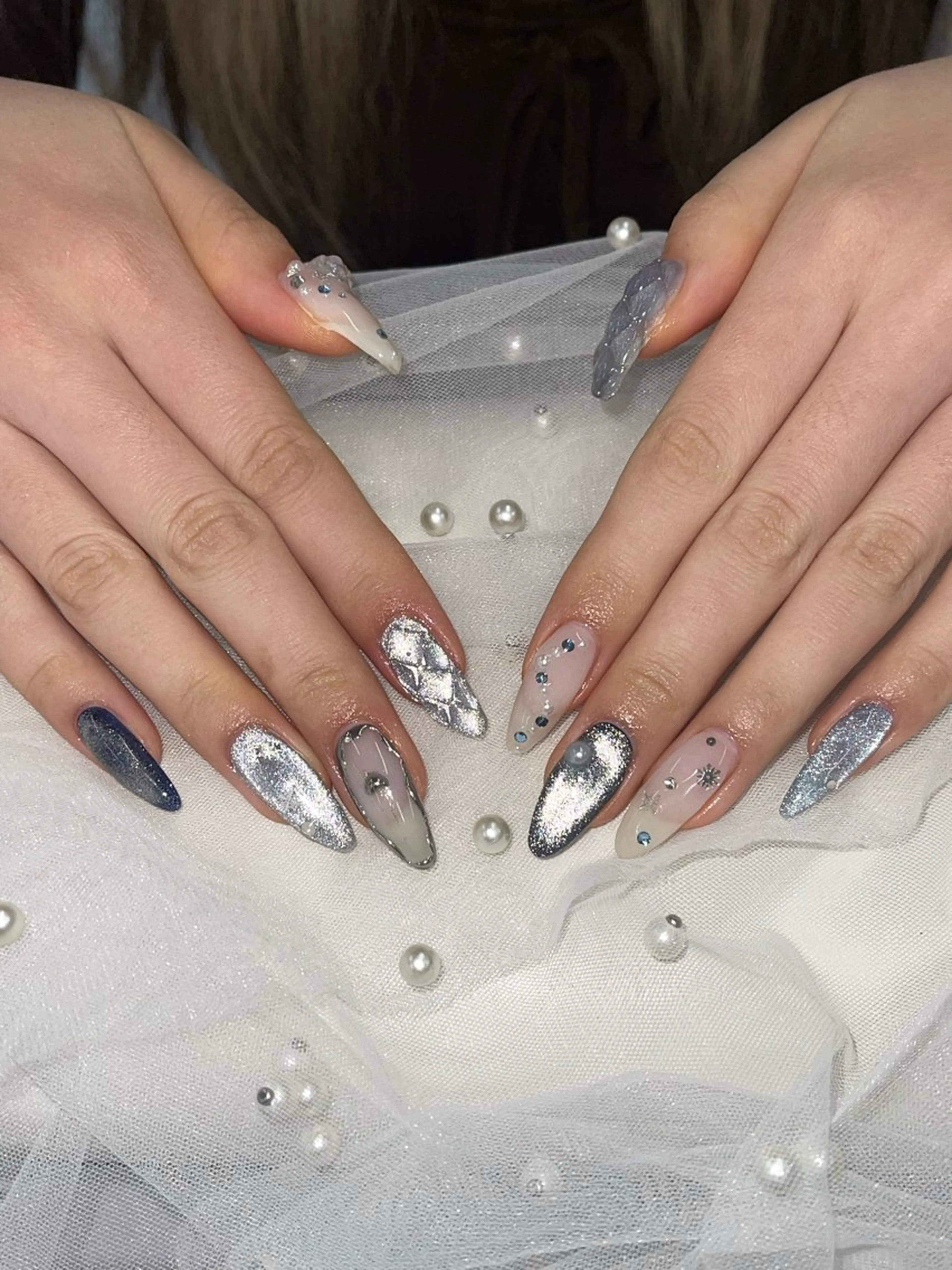 ネイル ハンドネイル Basic本厚木店 𝑨𝒀𝑼✨️のネイルデザイン