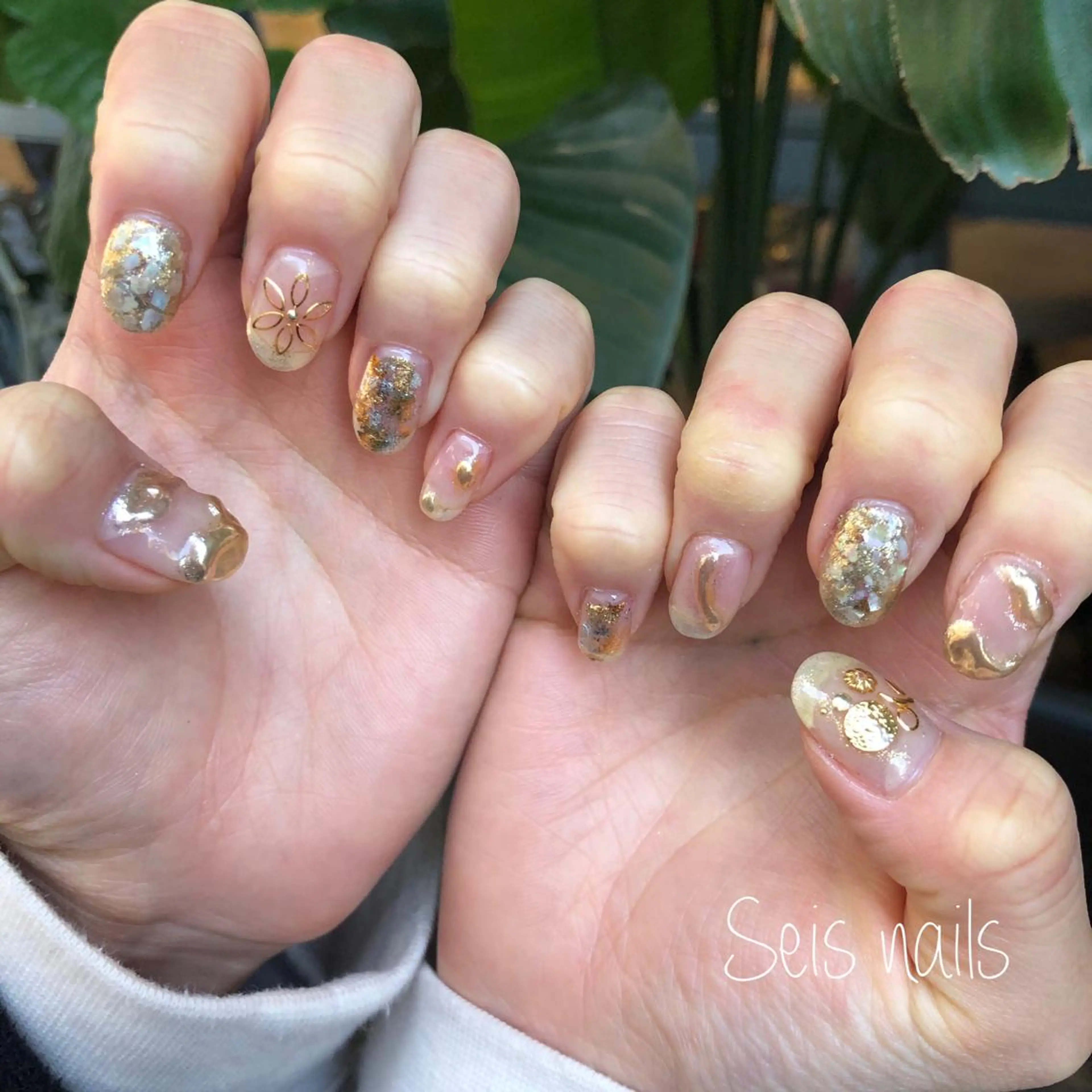 ネイル ハンドネイル Seis Shihoのネイルデザイン