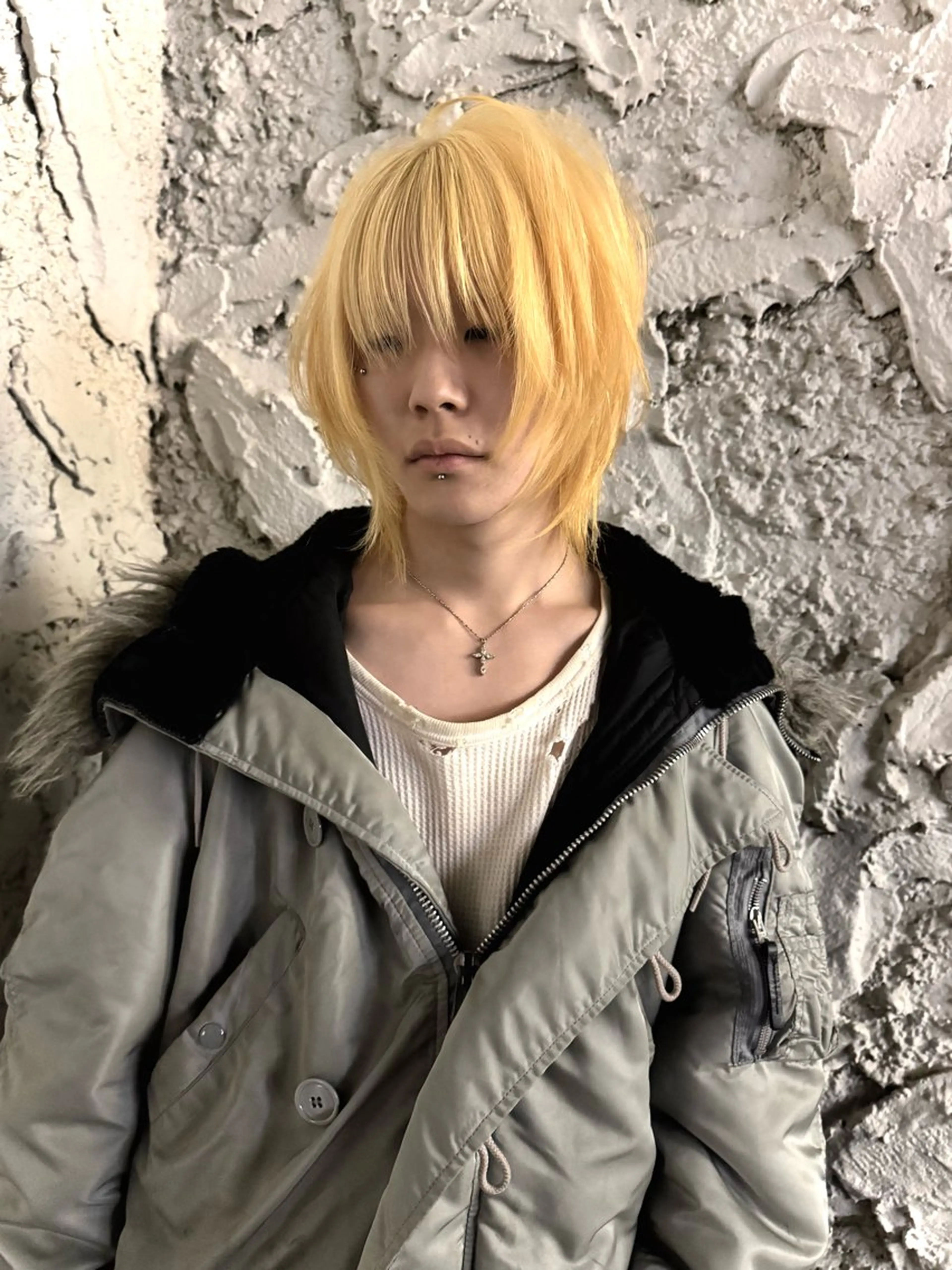 ショート カラー メンズ カット ヘアカラー トリートメント デザインカラー⭐︎★ 🐆hyoma🐆のヘアスタイル