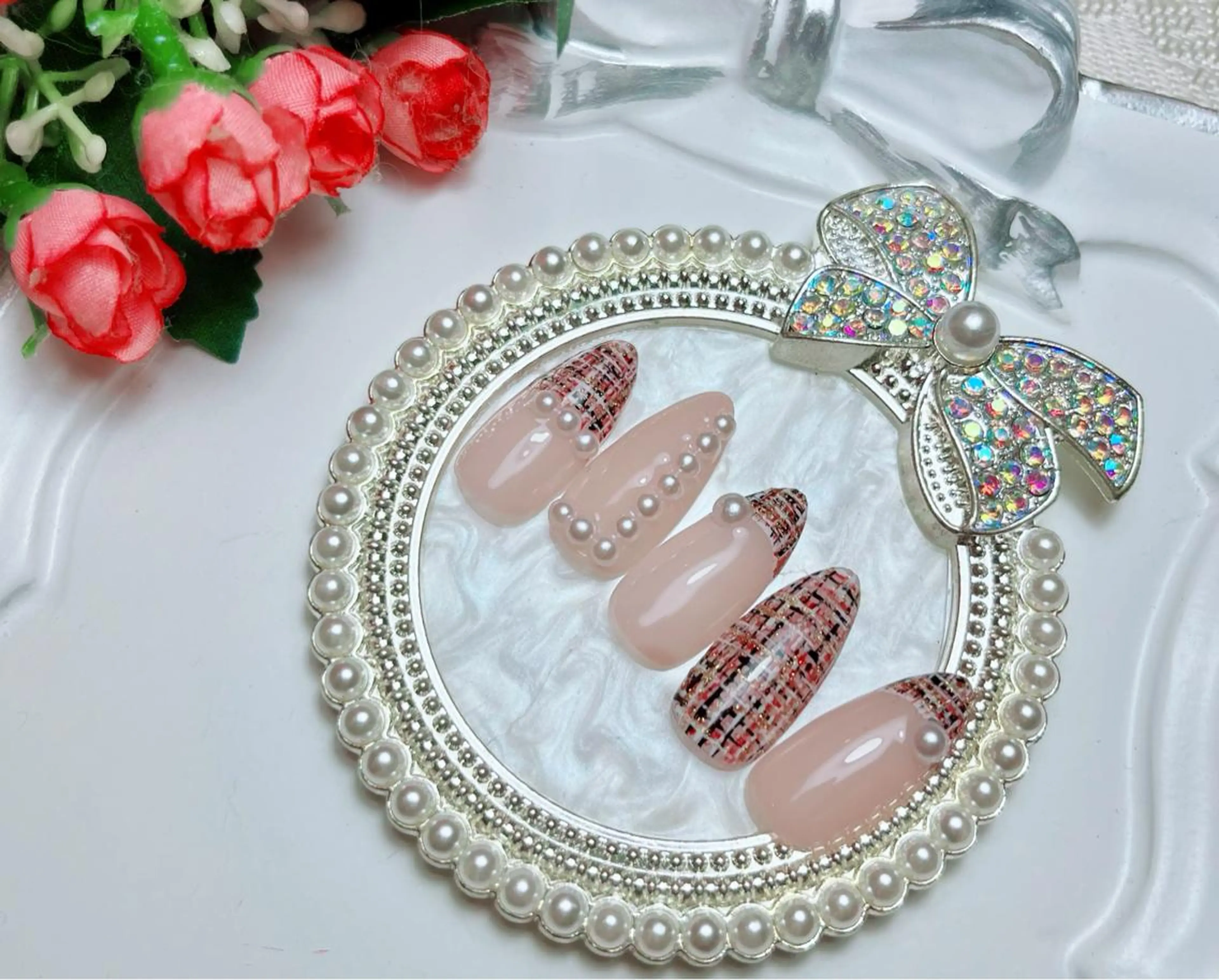 ネイル ツイードネイル ハンドネイル A.sister所属・nail salon 《A.sister》のネイルデザイン