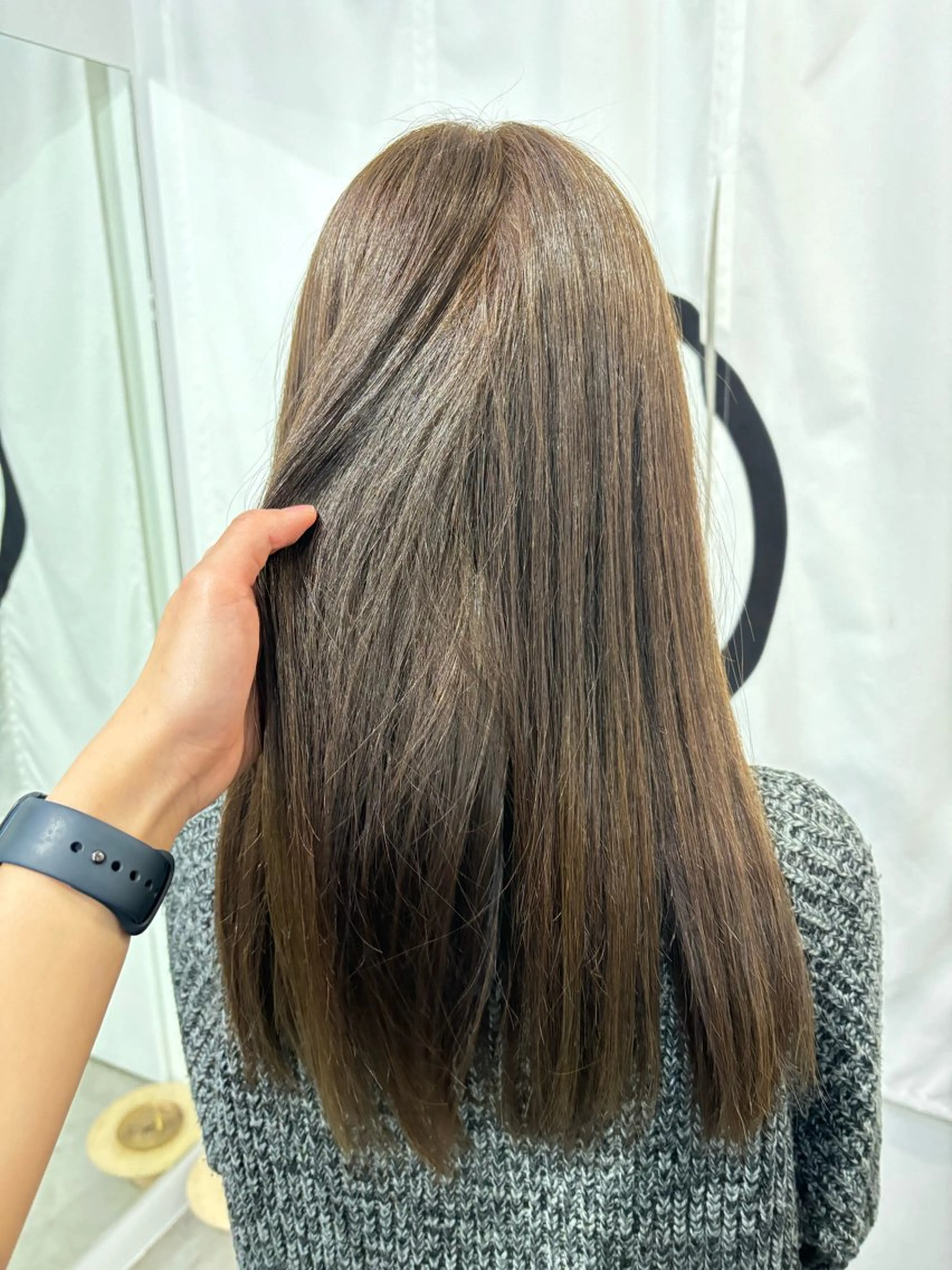 ロング カラー ヘアカラー 亜海 /縮毛矯正のヘアスタイル