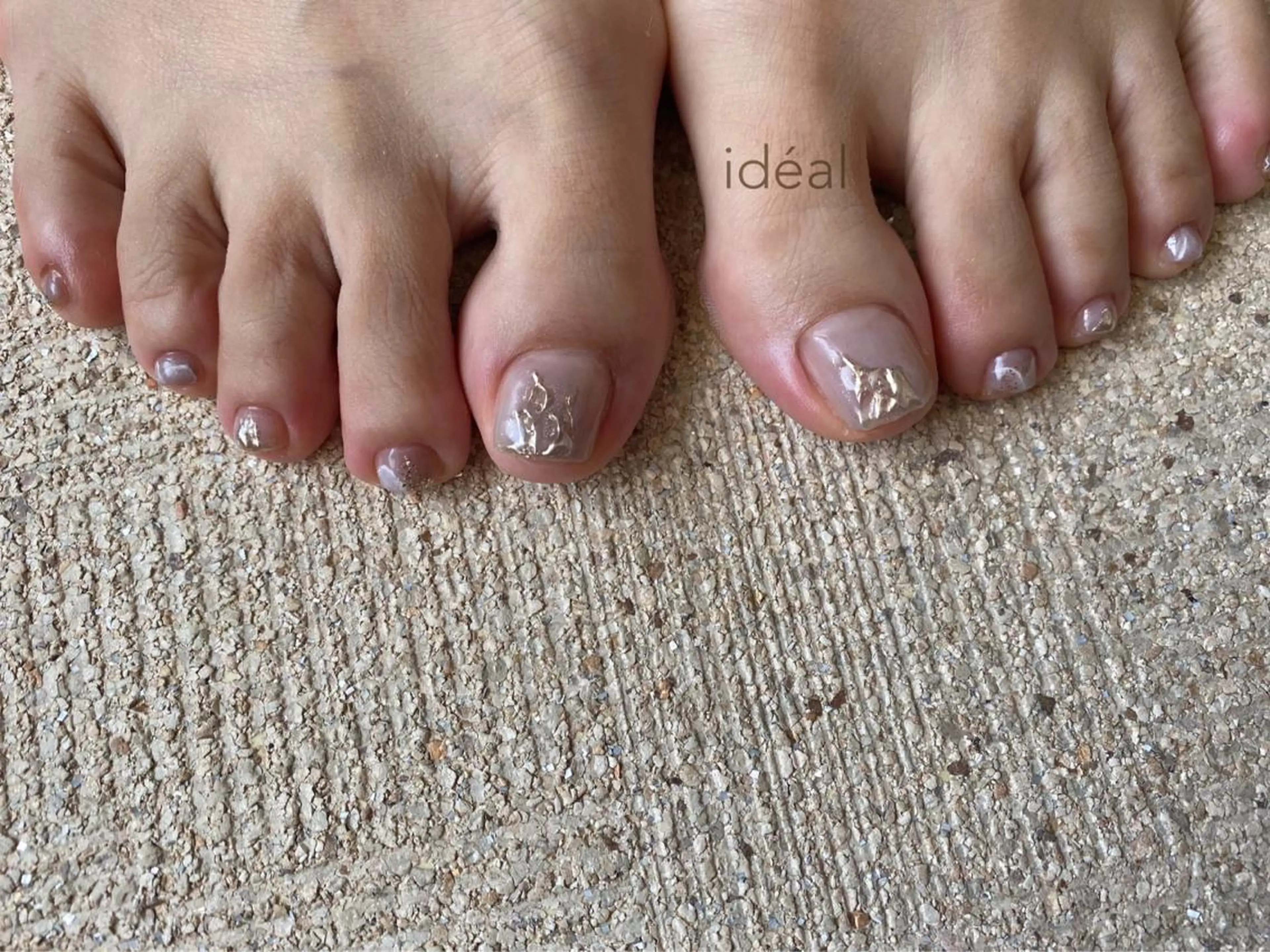 ネイル フットネイル ニュアンスネイル ide. Mikiのネイルデザイン