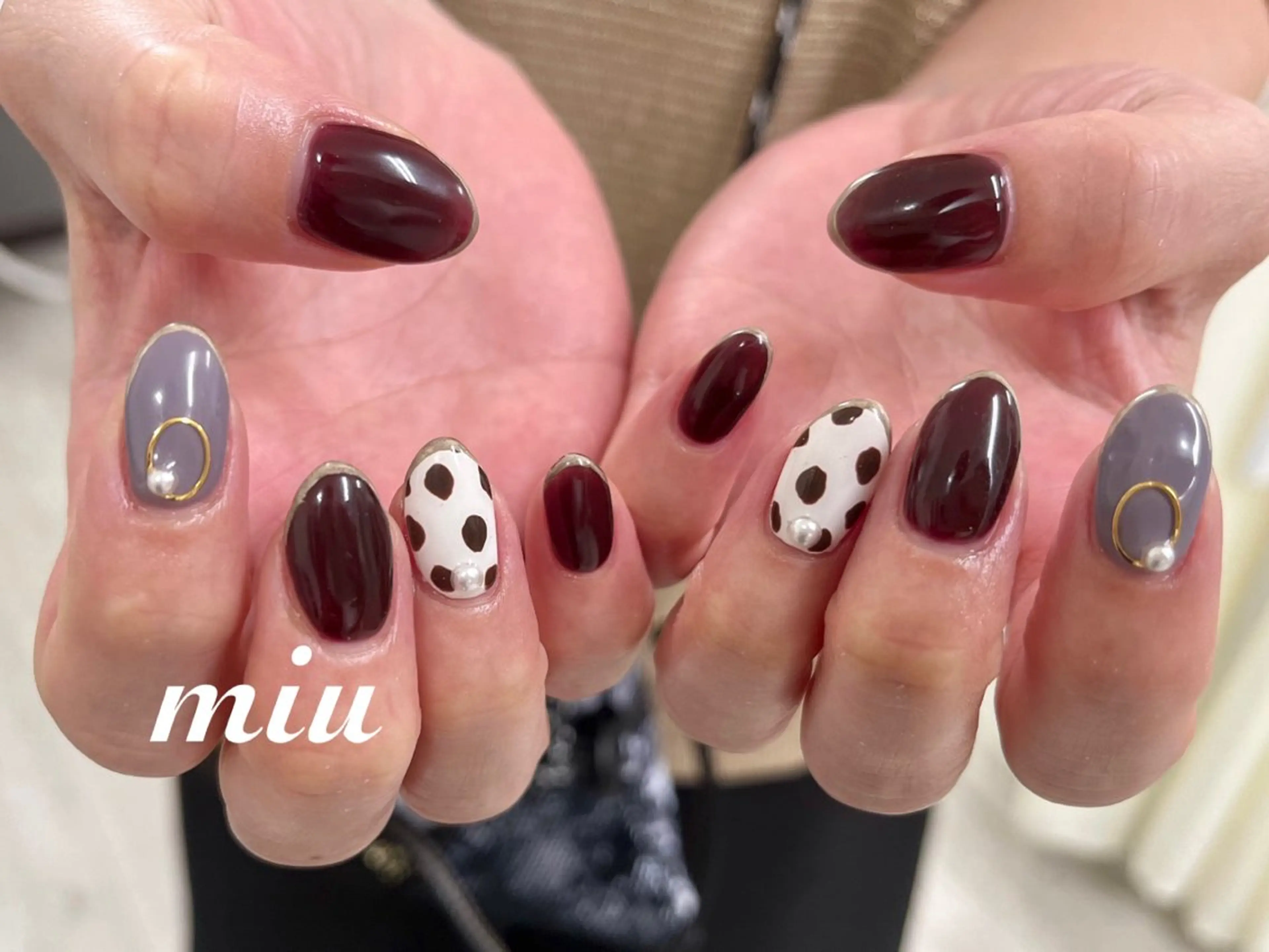 ネイル ハンドネイル miu nail 🐾Mihoのネイルデザイン