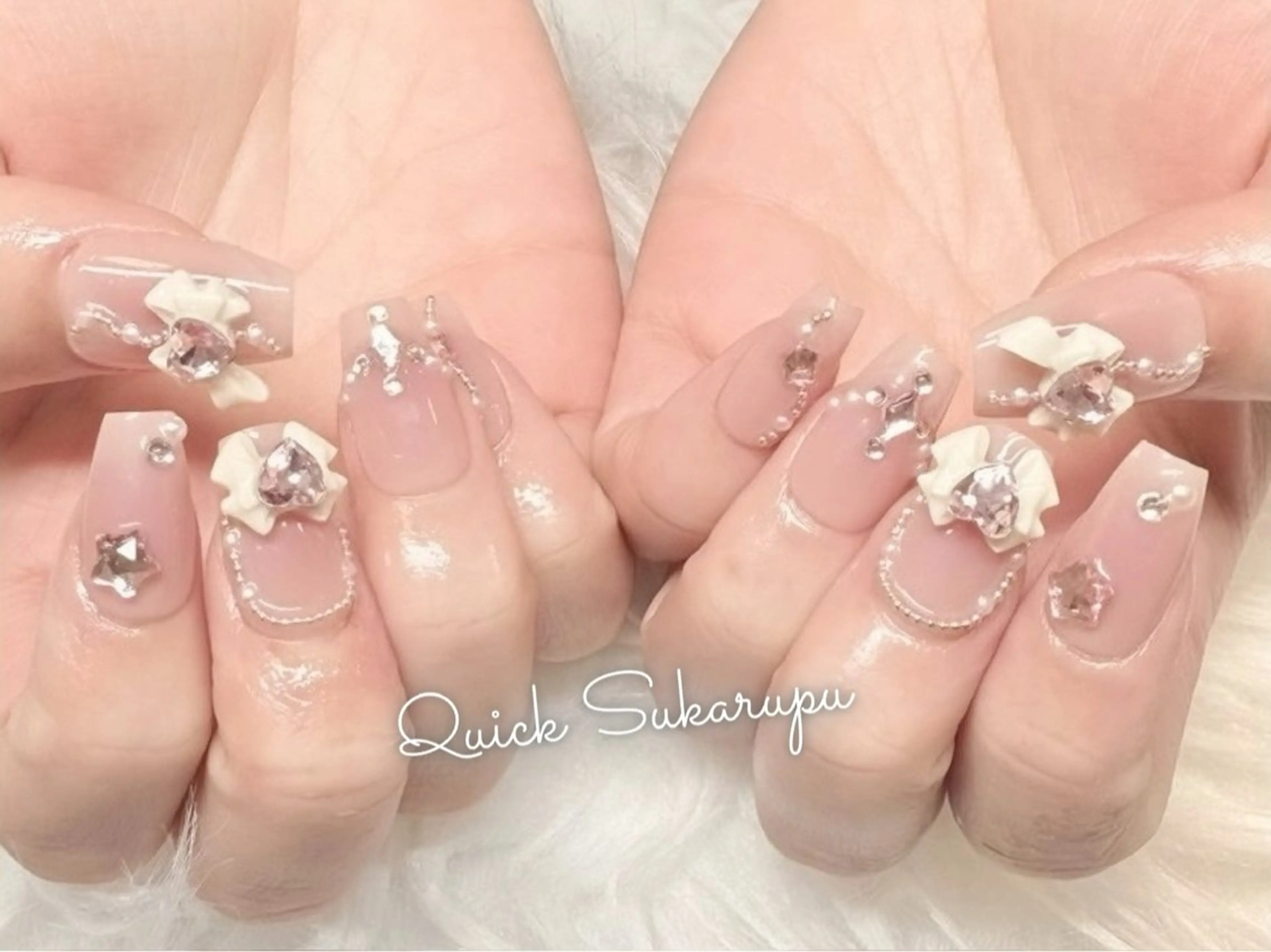 ネイル ハンドネイル Quick Sukarupu新宿のネイルデザイン