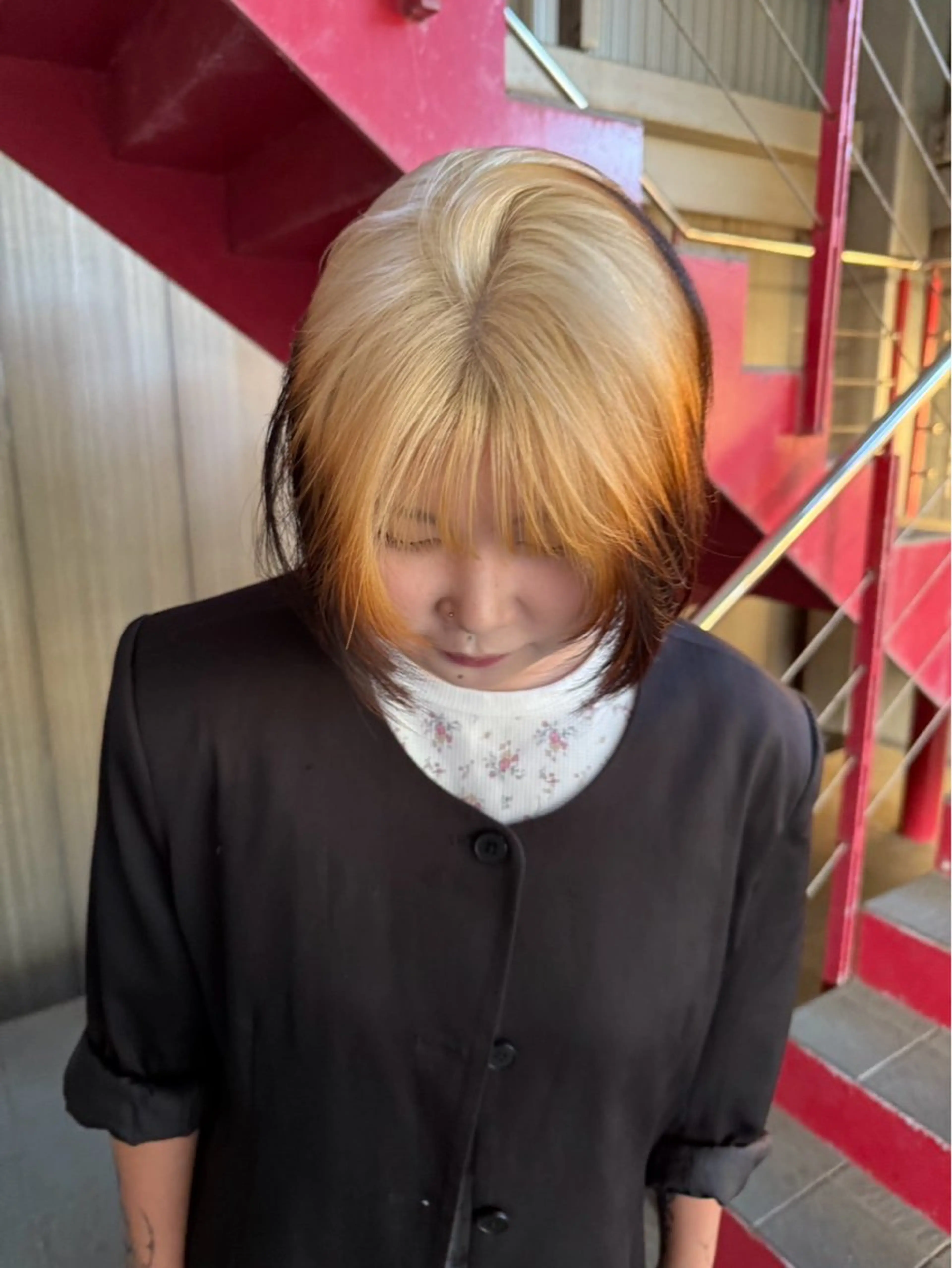 【ご新規様限定価格🍒】似合わせカット+ダブルカラー+オージュアトリートメント🌟の写真