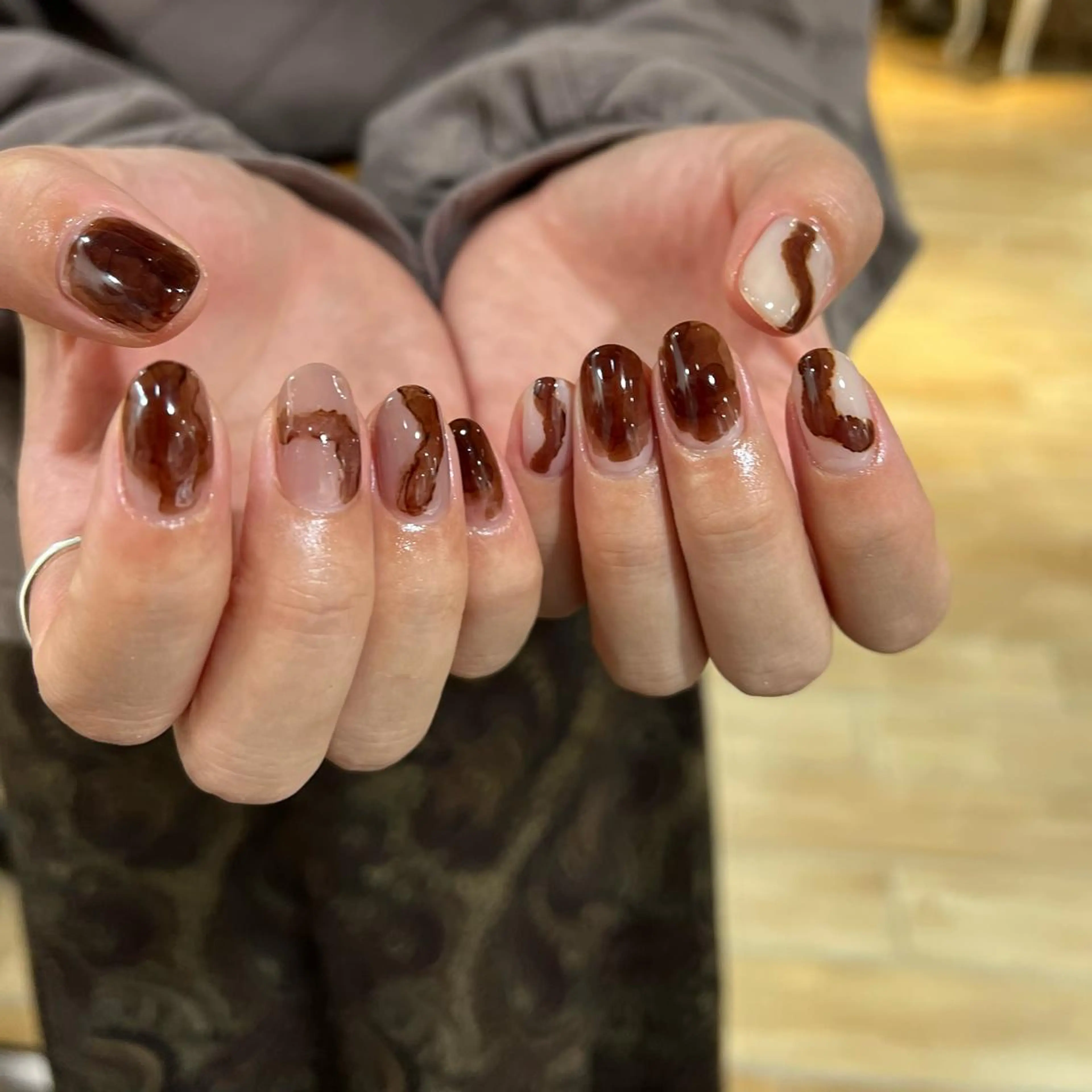 ネイル ハンドネイル 鈴木 まゆのネイルデザイン