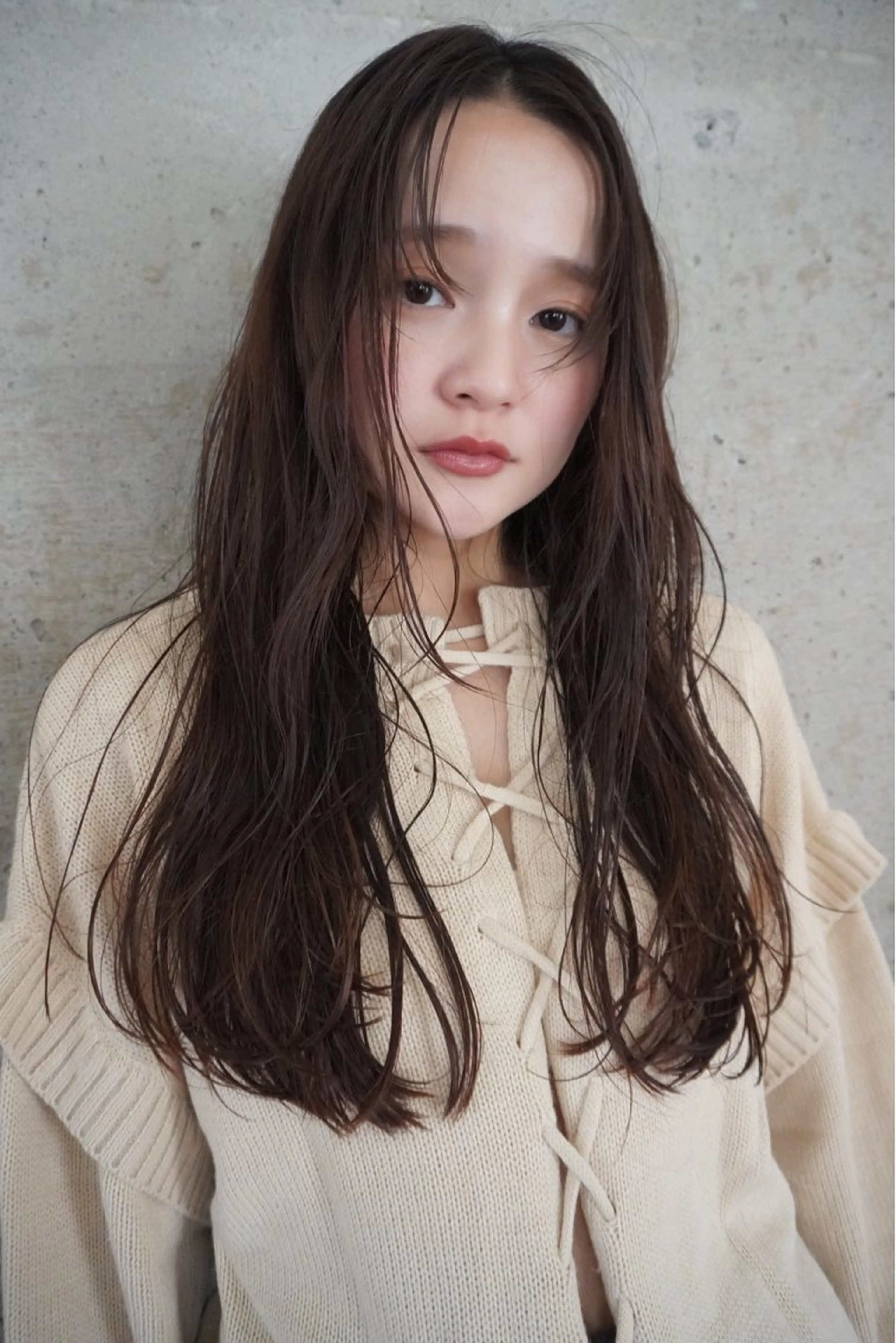 セミロング カラー ブリーチ ブリーチなしカラー カット ヘアカラー トリートメント レイヤー/似合わせ TAKUYAのヘアスタイル