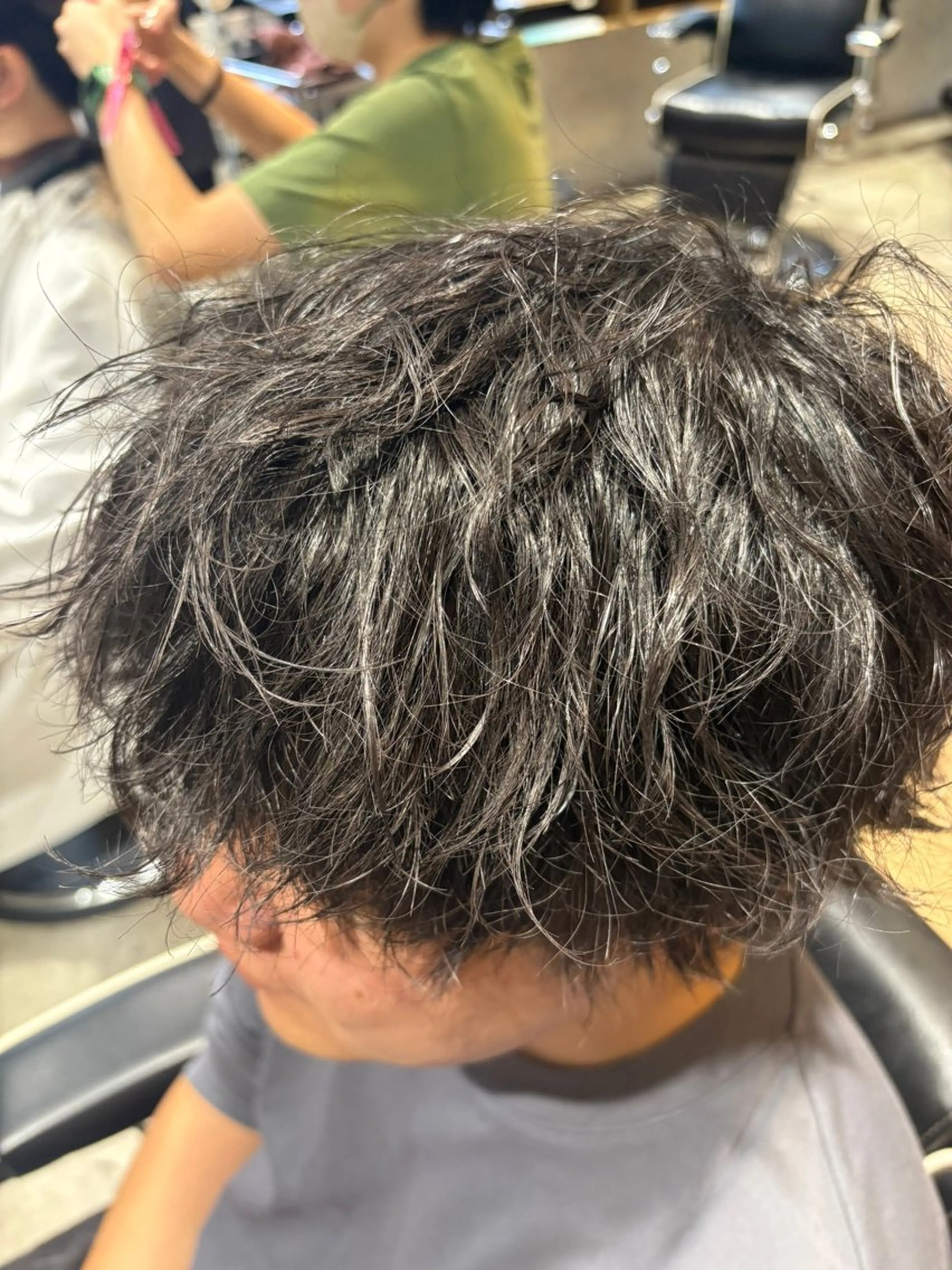 ショート EIGHT MEN 池袋西口店所属・メンズパーマ特化 池袋西口　尾形　龍哉のヘアスタイル