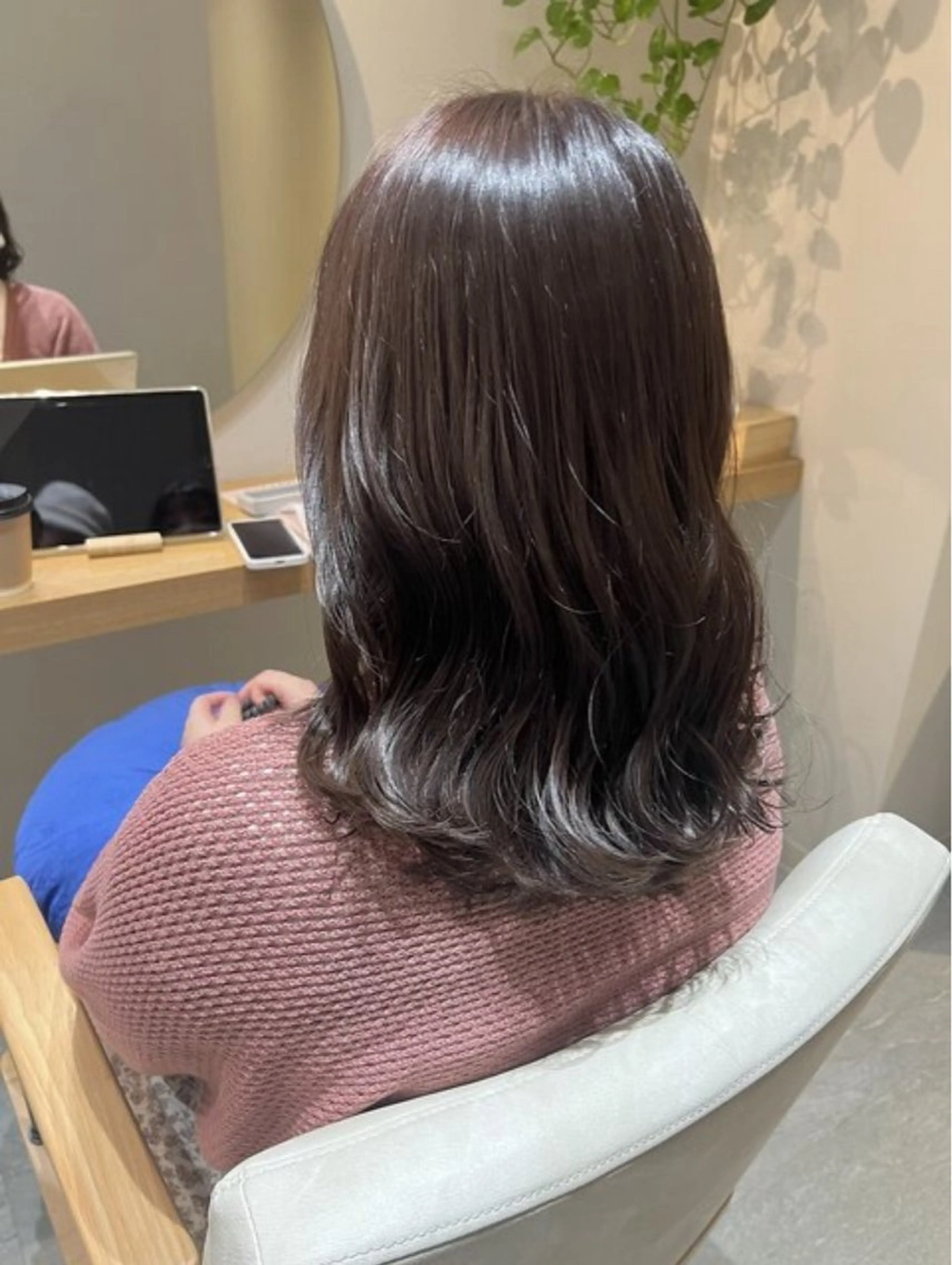 ミディアム ヘアカラー 《PARAGO緑橋》 山田素のヘアスタイル