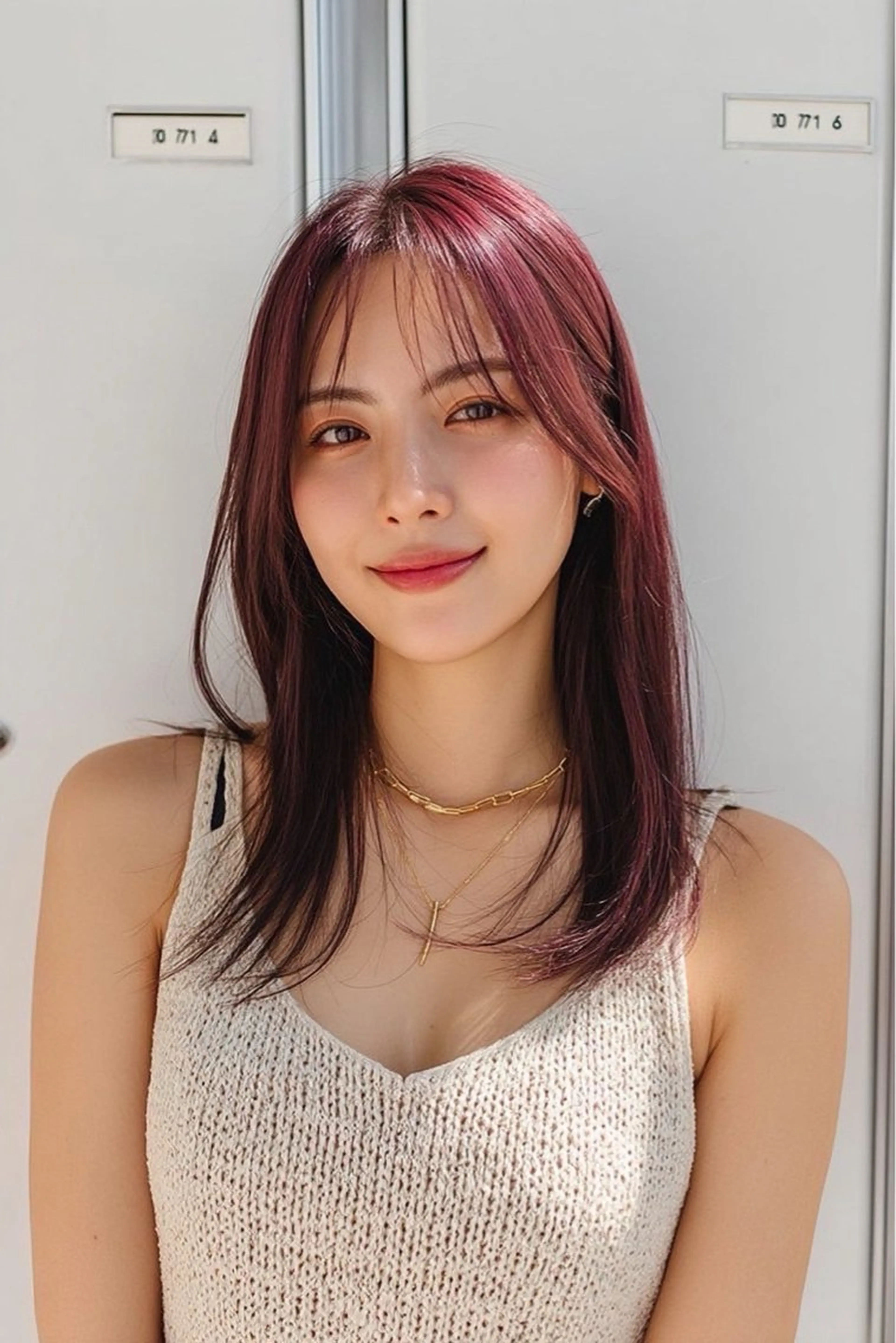 ロング カラー ヘアカラー 💕ピンクカラー/モ デル募集/あゆり💕のヘアスタイル