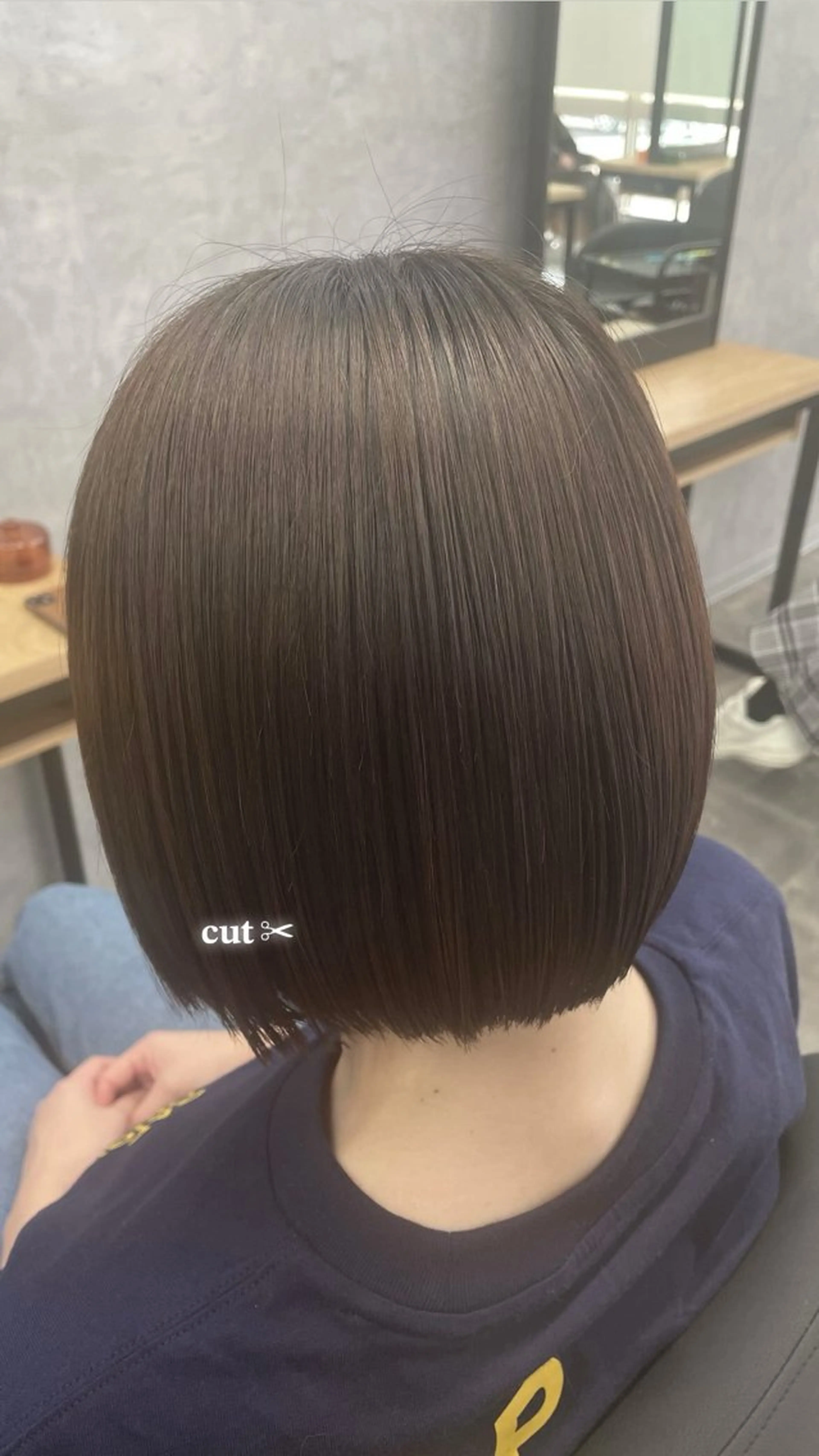ショート ボブ カット トリートメント 🪡 KIMU🪡🎀のヘアスタイル
