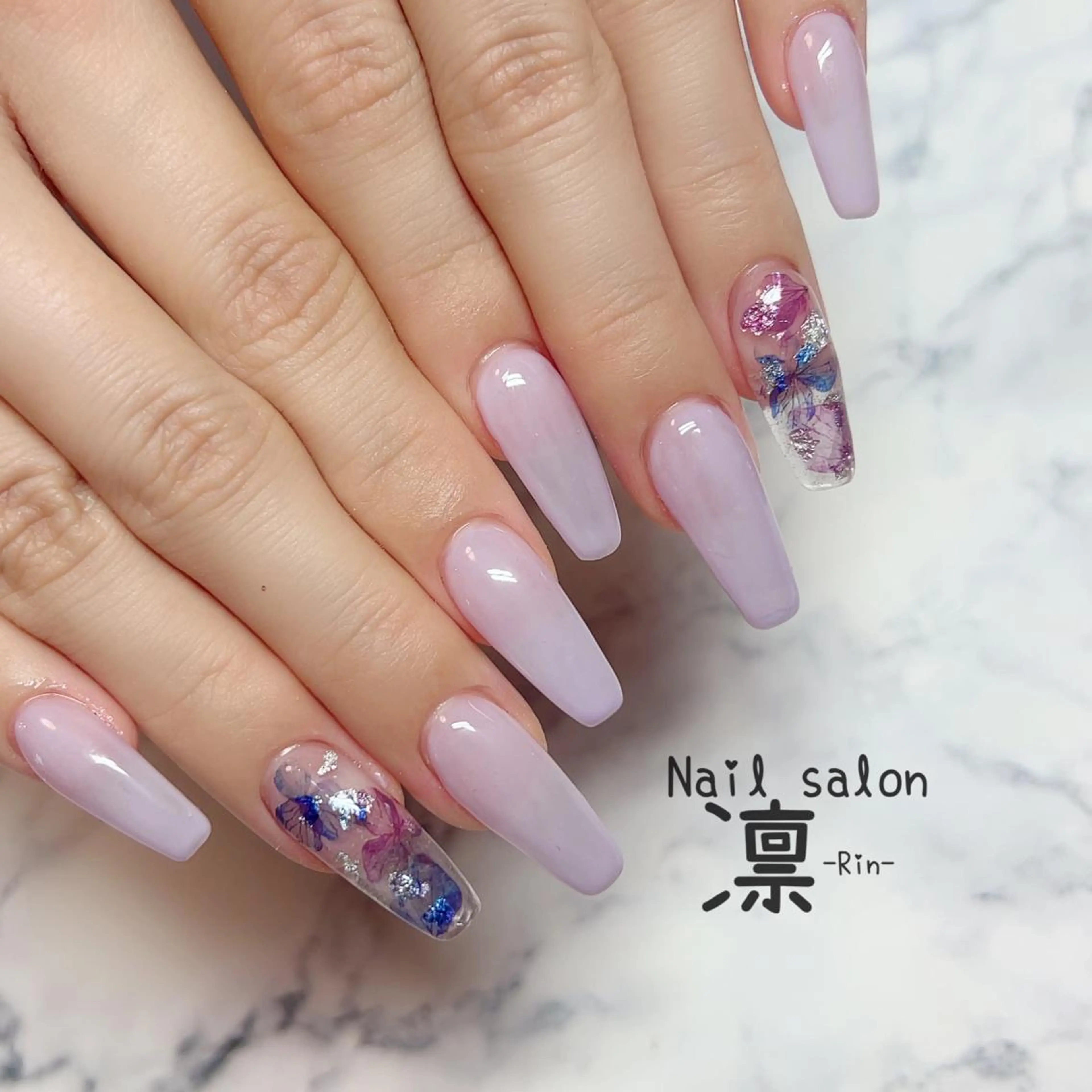 ネイル スカルプネイル private salon凛のネイルデザイン