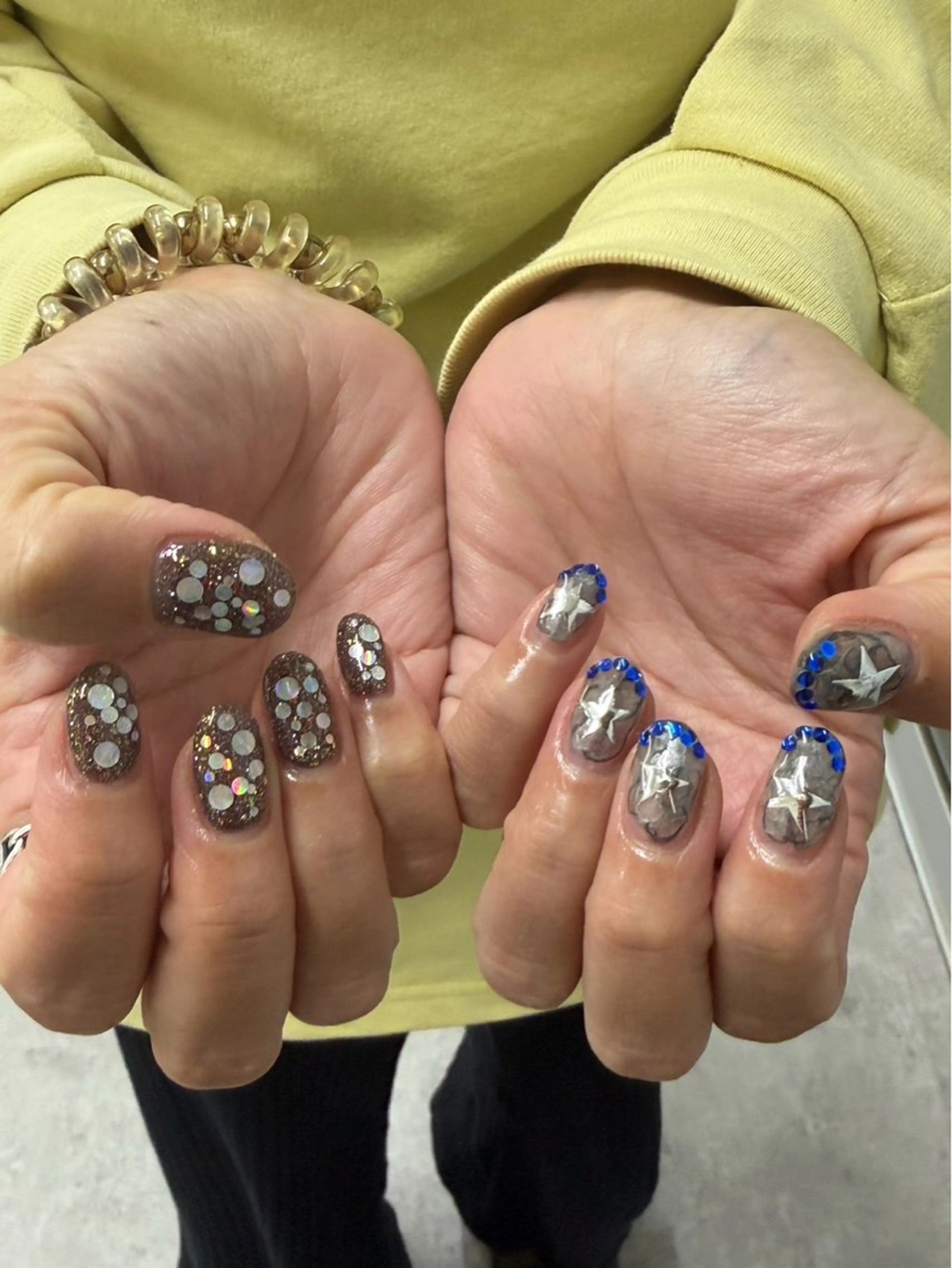 お持ち込みネイルの写真