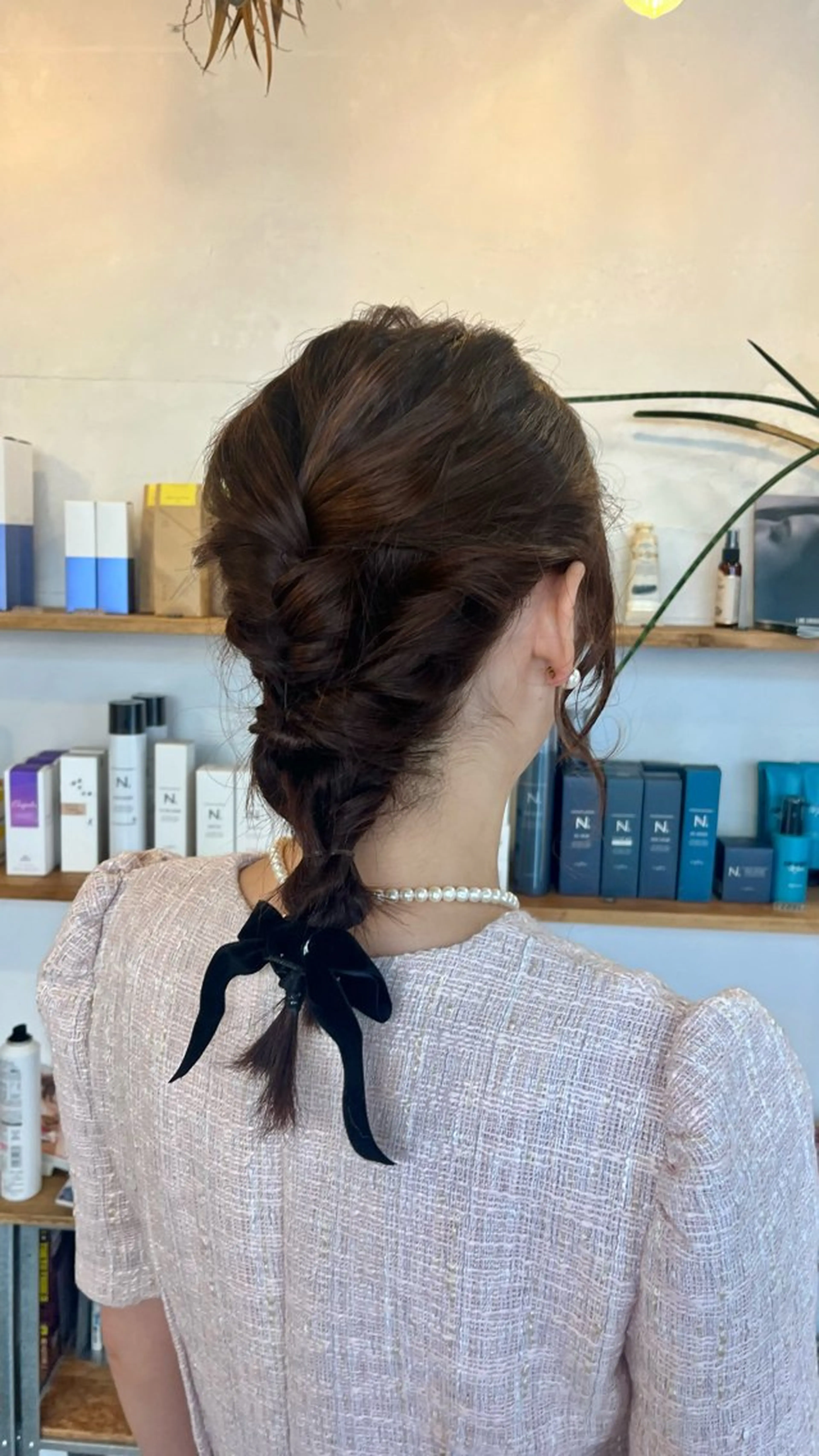 セミロング ヘアセット reika 🩰のヘアスタイル