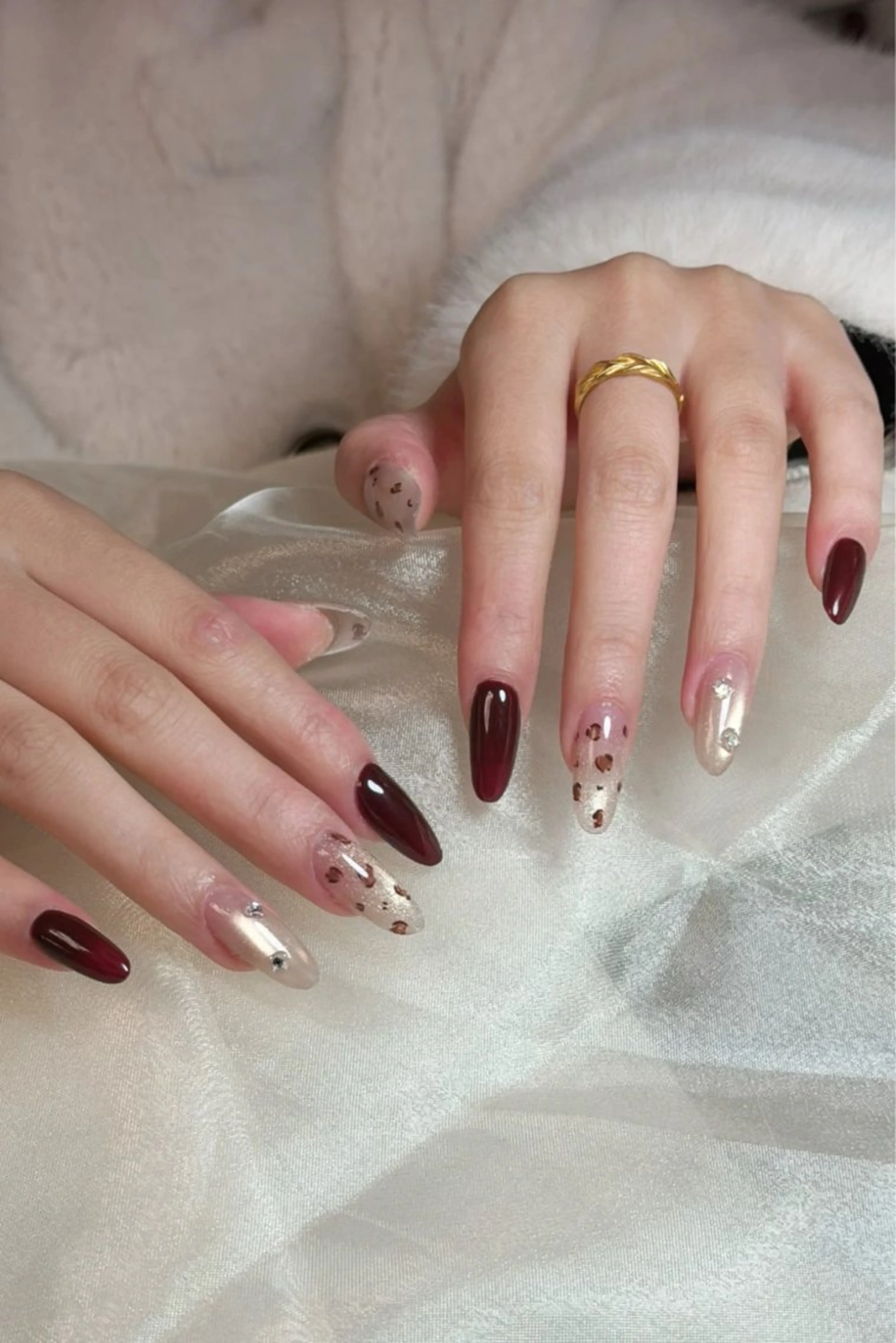 ネイル アートネイル 韓国ネイル 持ち込み ニュアンスネイル ワンカラーネイル イブ ネイリのネイルデザイン