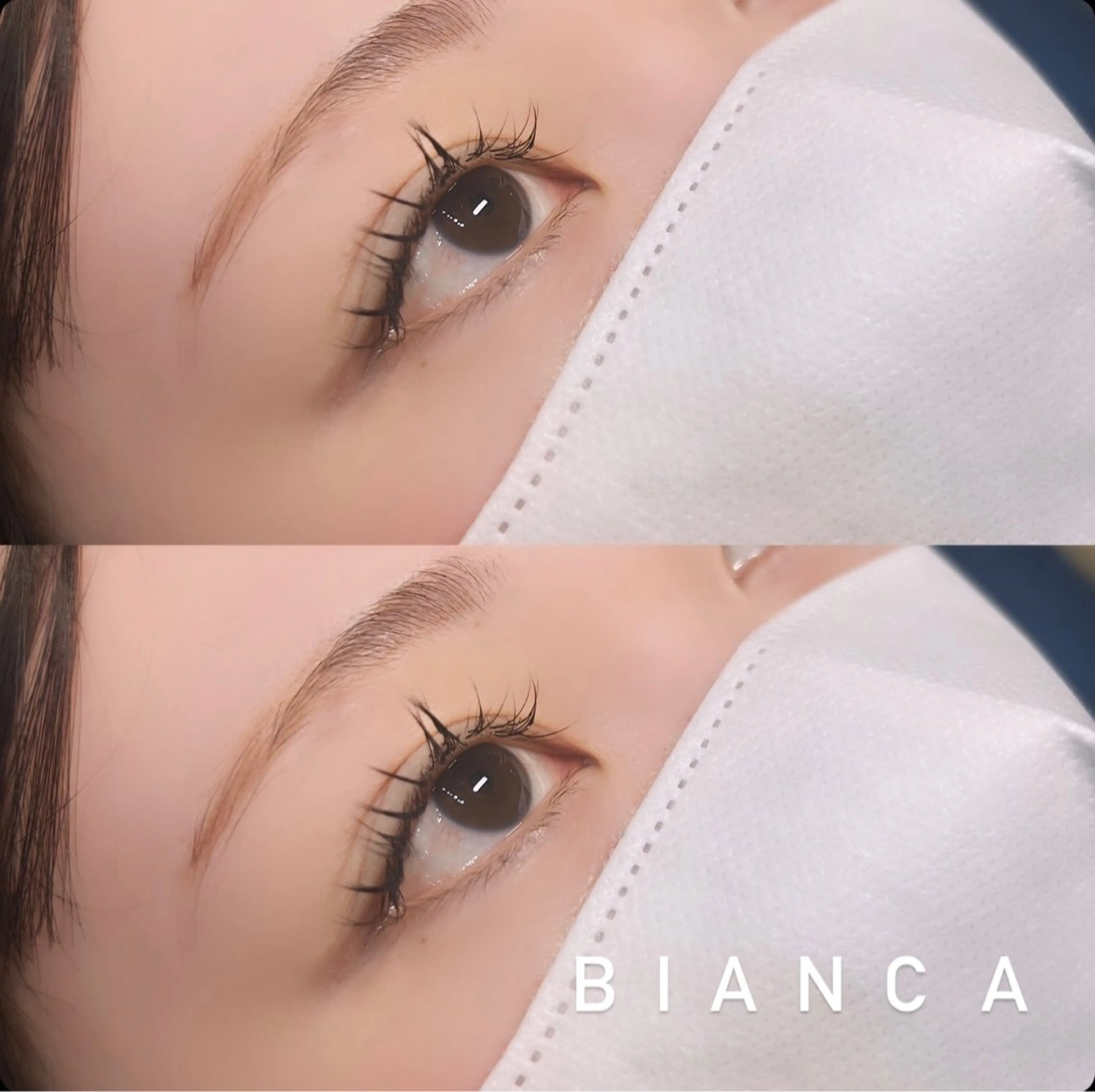 マツエク・マツパ フラットラッシュ マツエク Bianca関内 YAGINUMA🩵のマツエク・マツパデザイン
