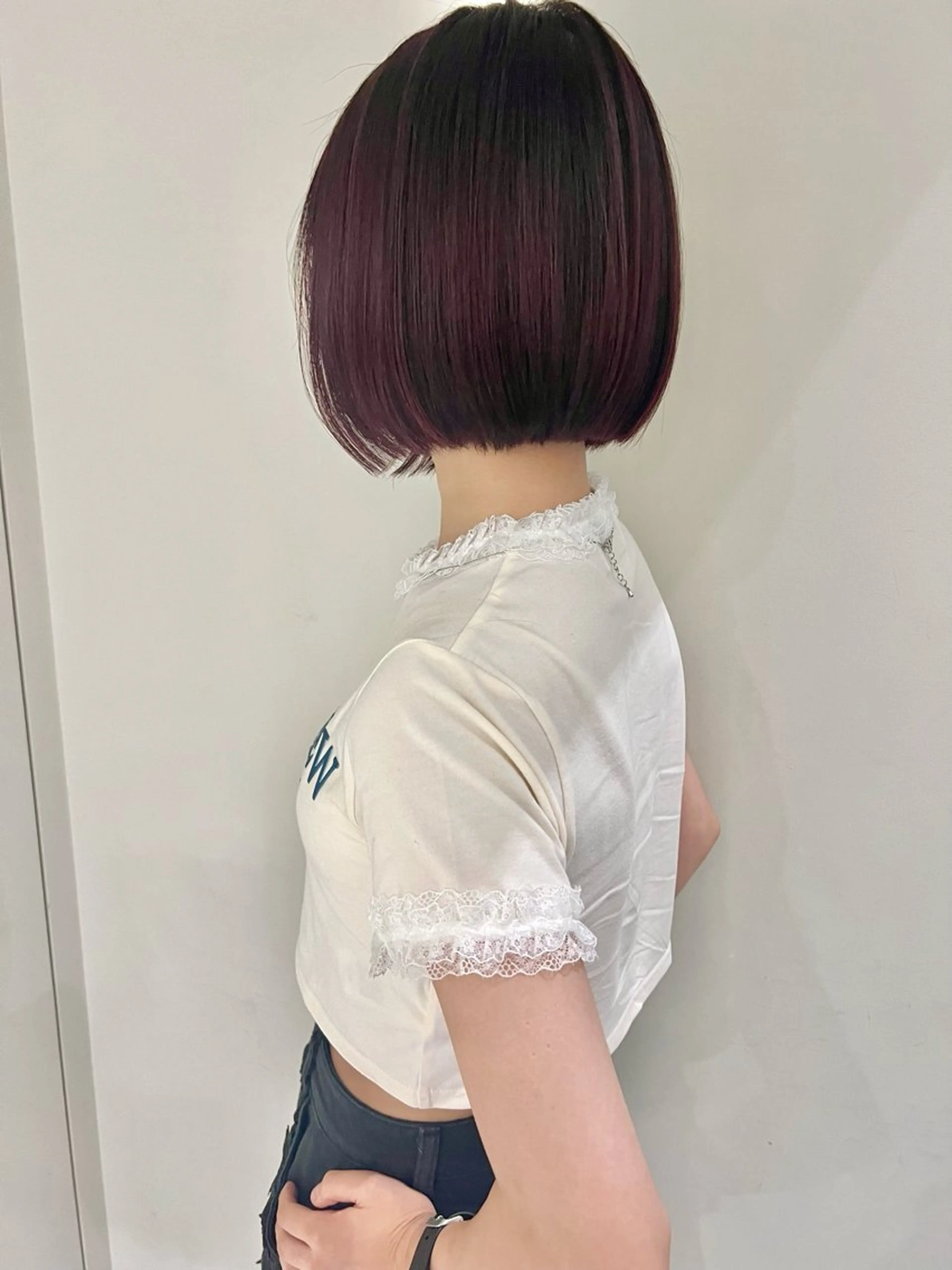 ショート 小顔ボブ jilblanカホのヘアスタイル