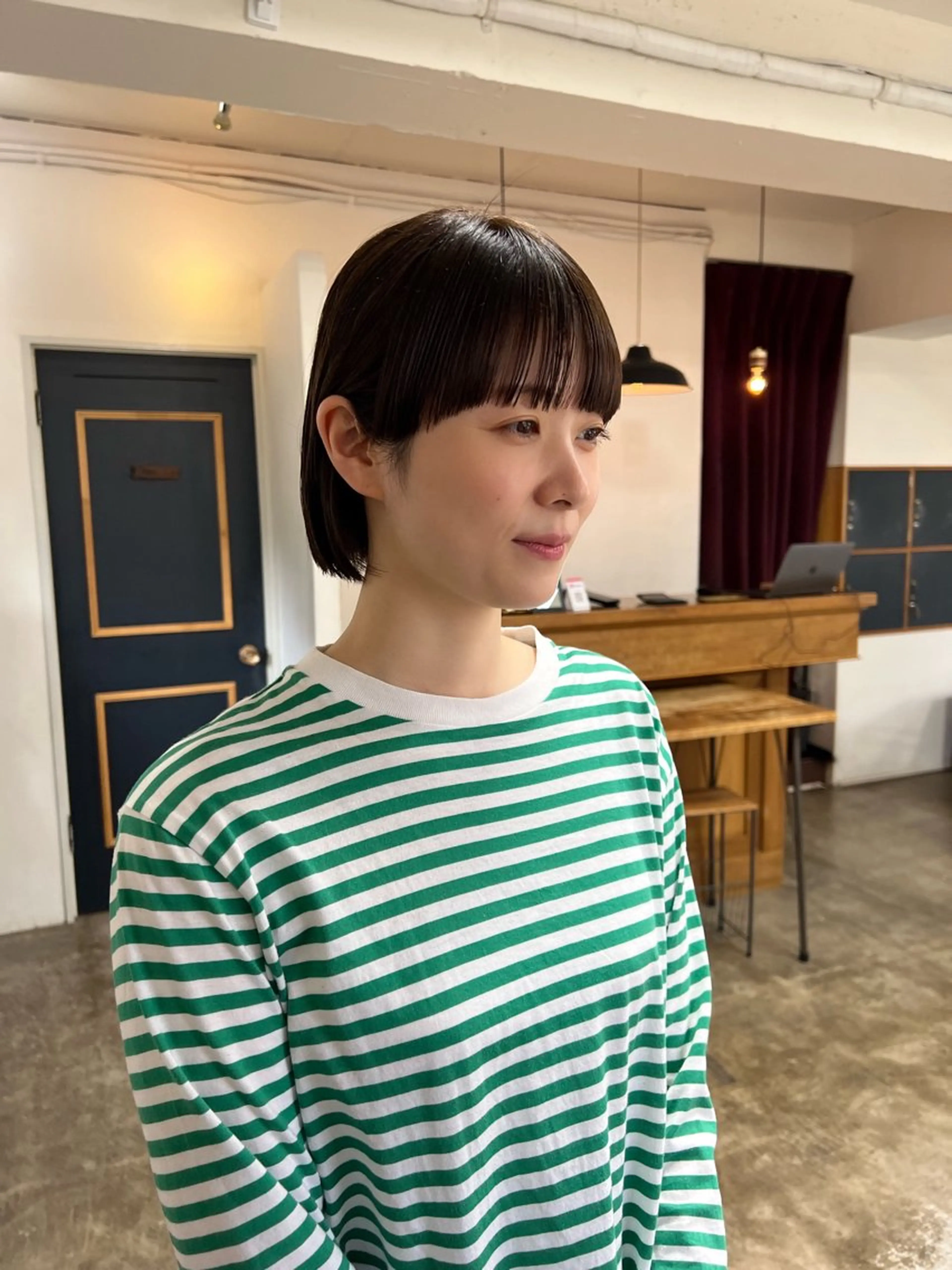ショート カラー ショートボブ ボブ ショートヘア ワイドバング カット ヘアカラー トリートメント takada kohのヘアスタイル