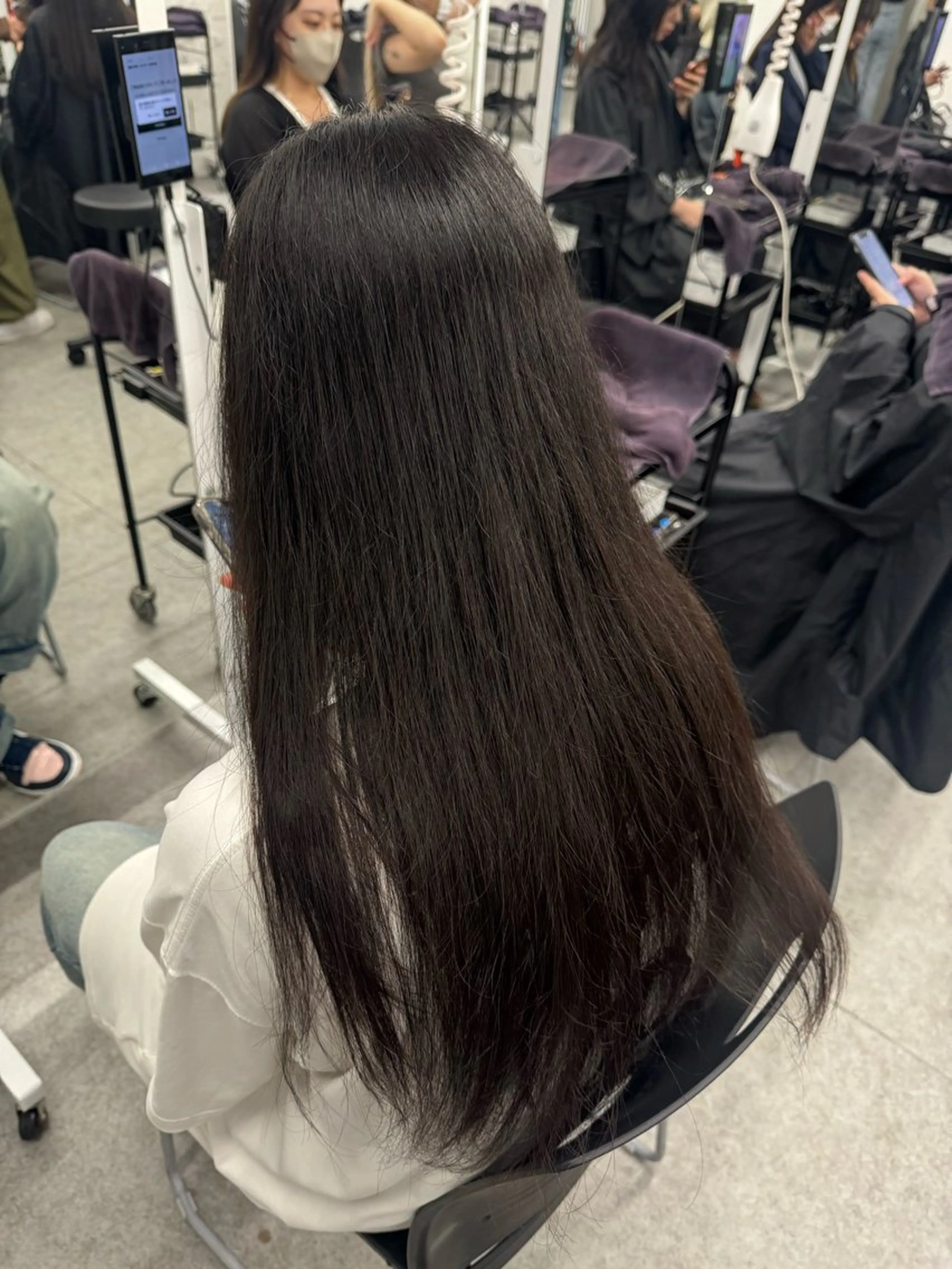 ロング カラー ヘアアレンジ ロング カット ヘアカラー 🥀レイヤー×ハイト ーントレンドヘア🥀のヘアスタイル