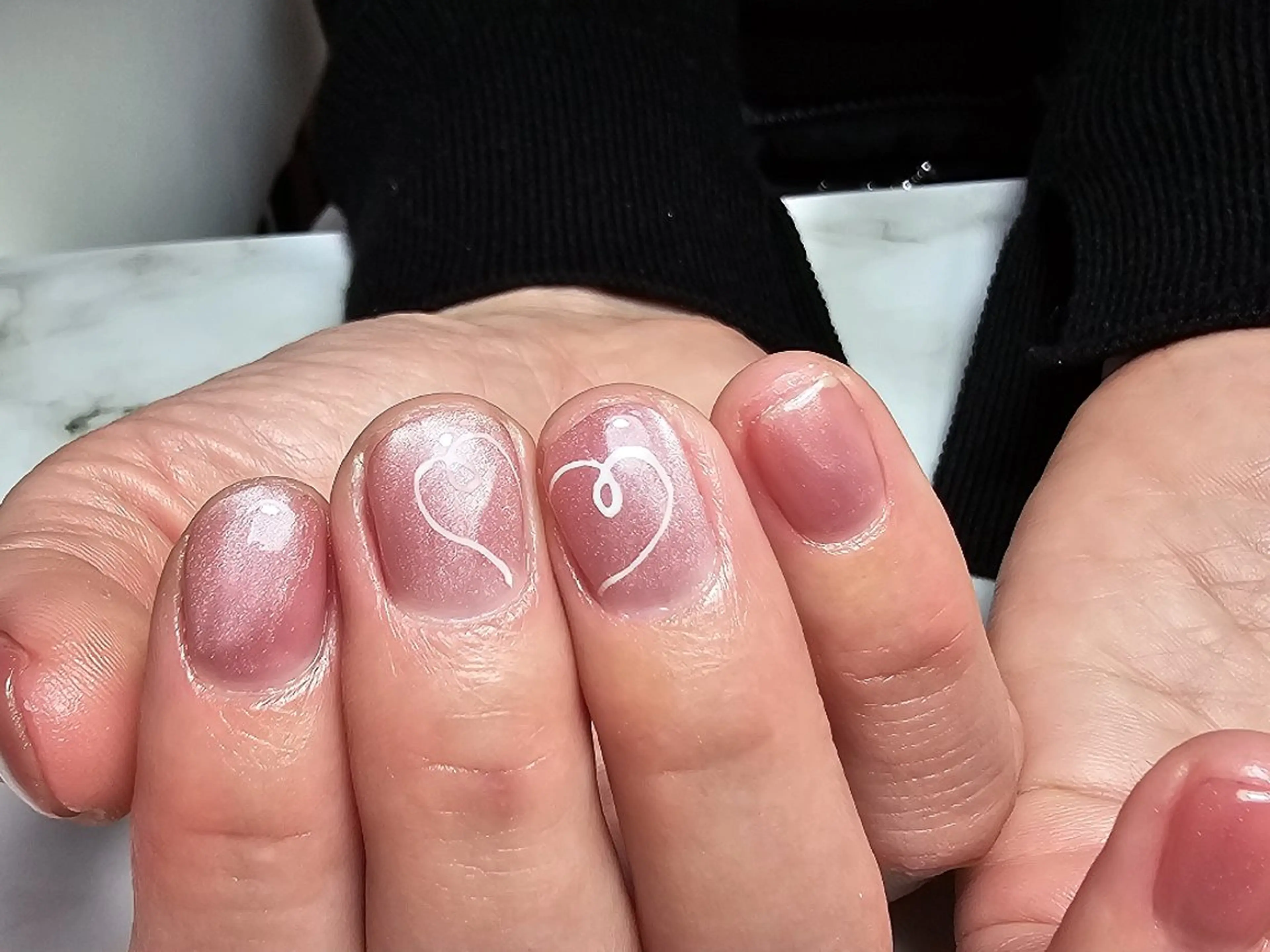 ネイル ハート Chika  Nail MIRAIのネイルデザイン
