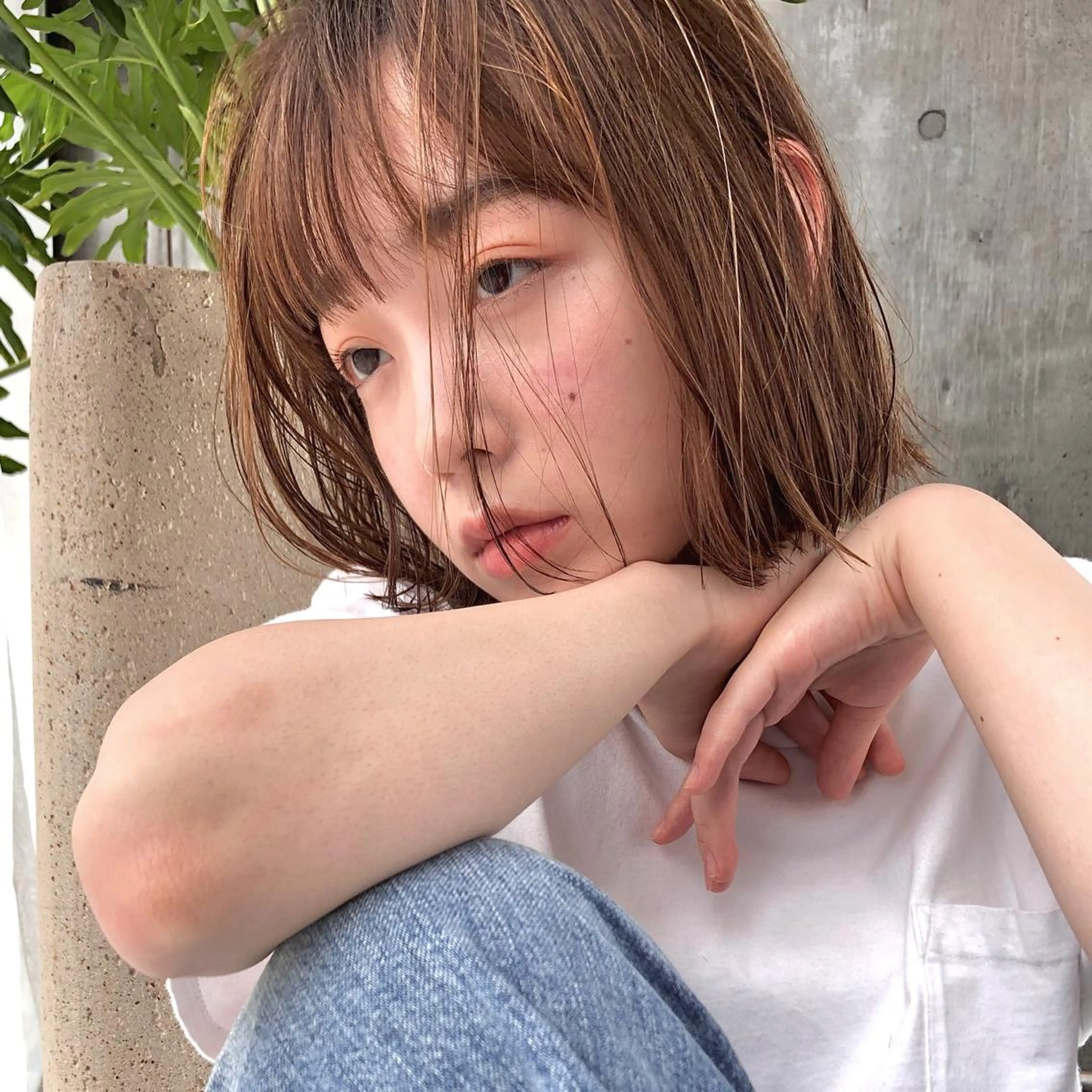 ショート カラー ヘアアレンジ tane.所属・【ダメージレス施術】 【透明感】北村 拓也のヘアスタイル