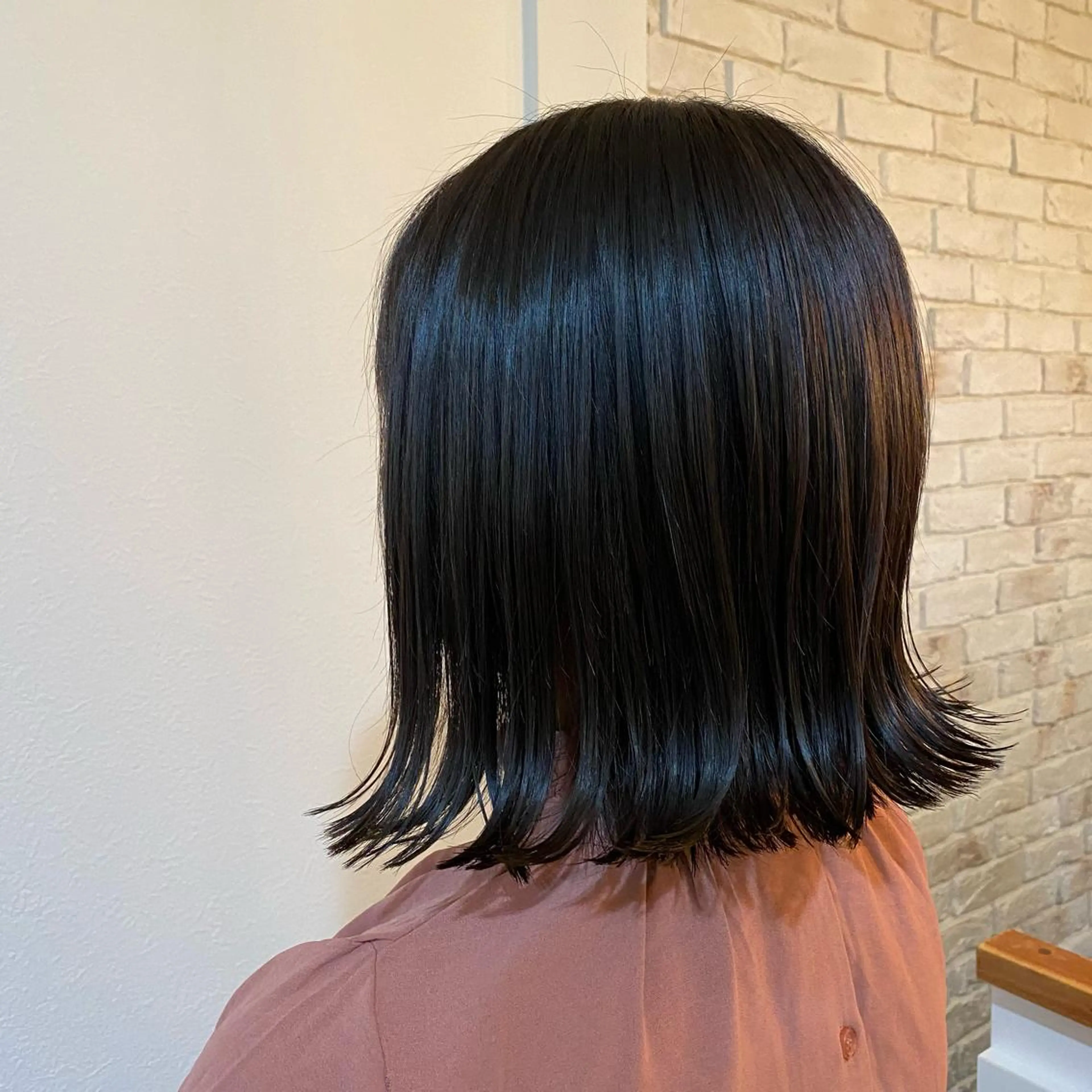 ショート ボブ 外ハネヘア hamano harunaのヘアスタイル