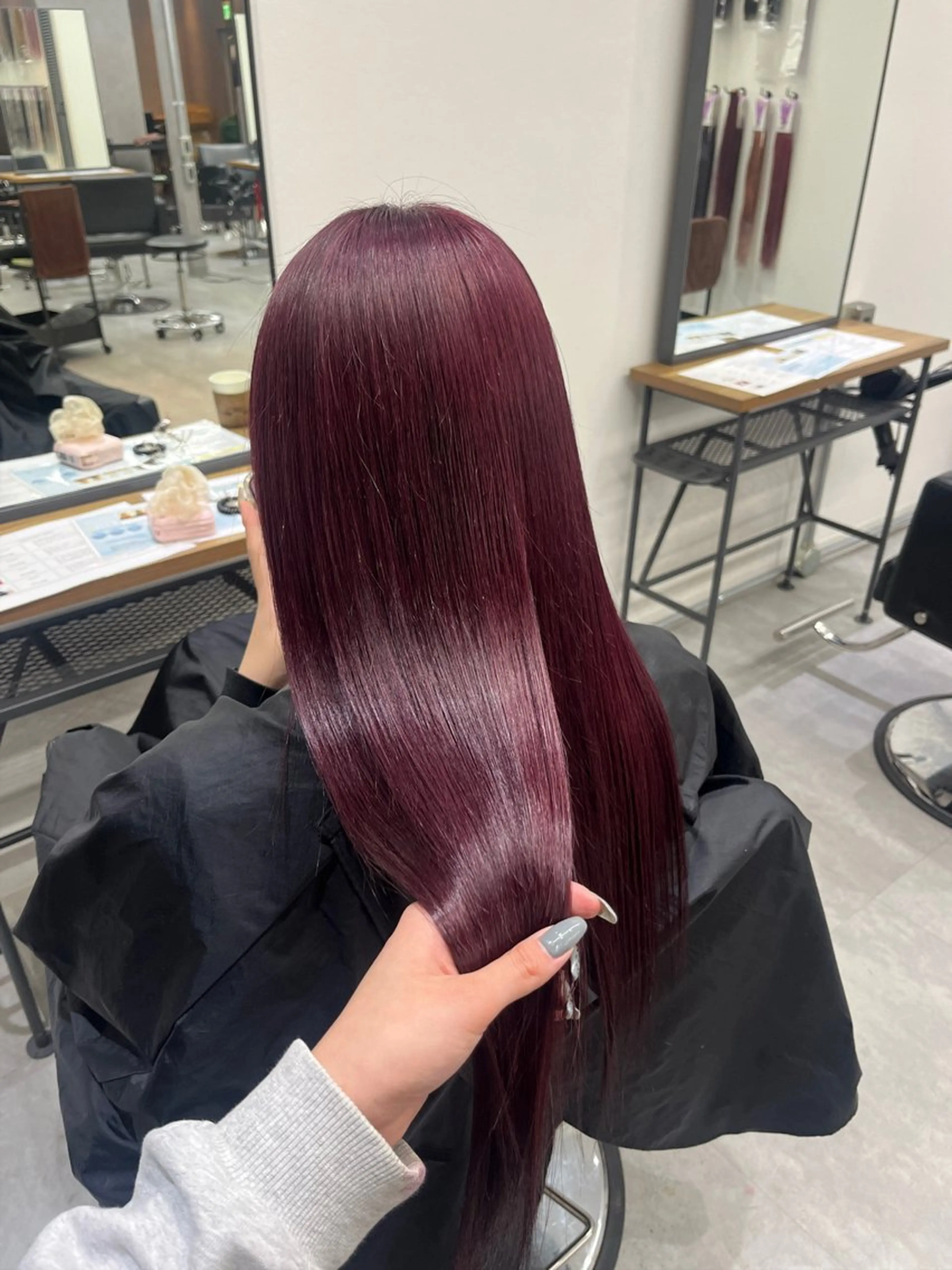 ロング カラー ヘアカラー RIO🩶NEXT/ エクステ/ハイトーンのヘアスタイル