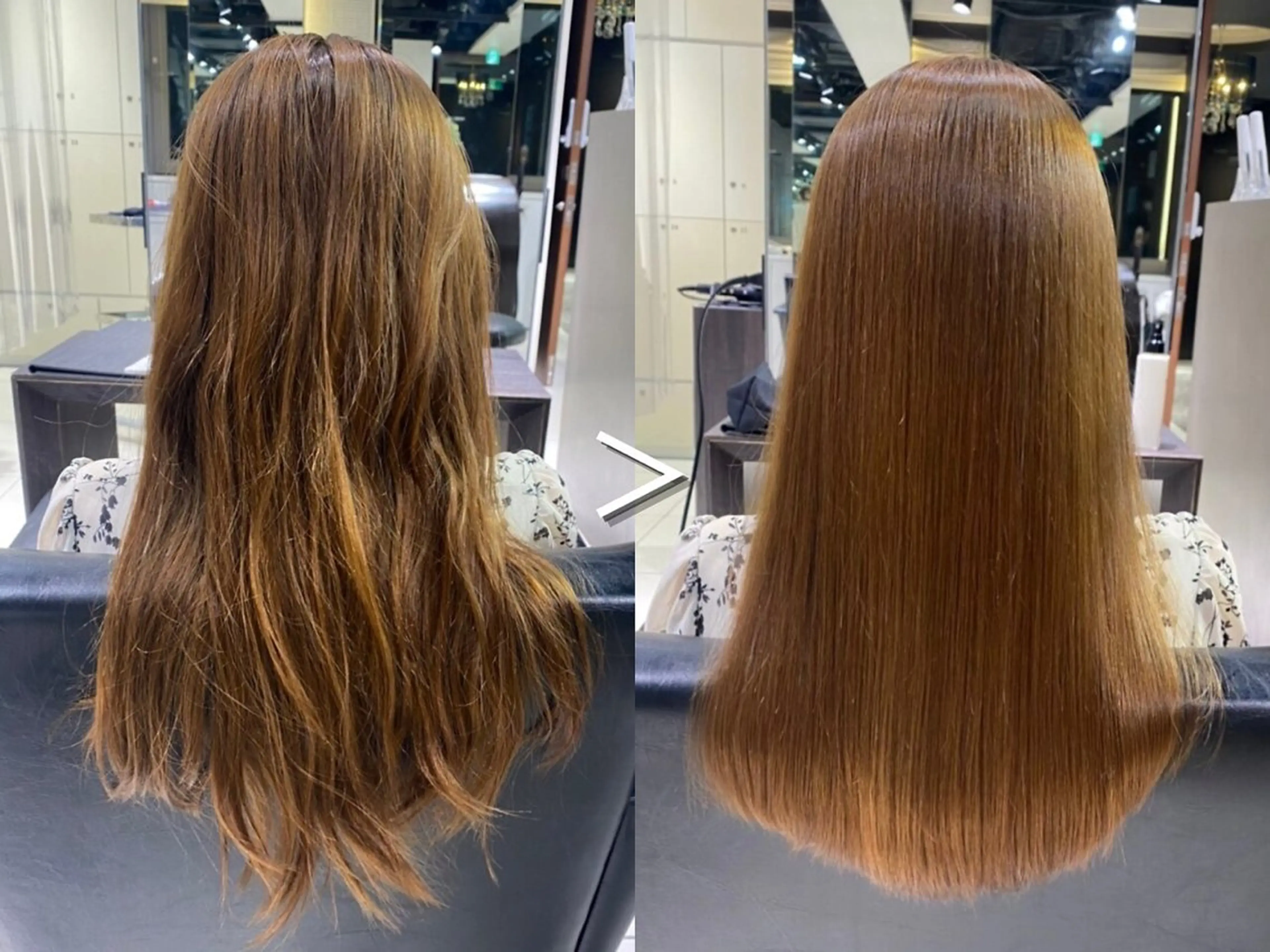 ロング 髪質改善 縮毛矯正 トリートメント 縮毛矯正 トリートメント 縮毛・髪質改善🩰 mai🐰ྀི🤍のヘアスタイル