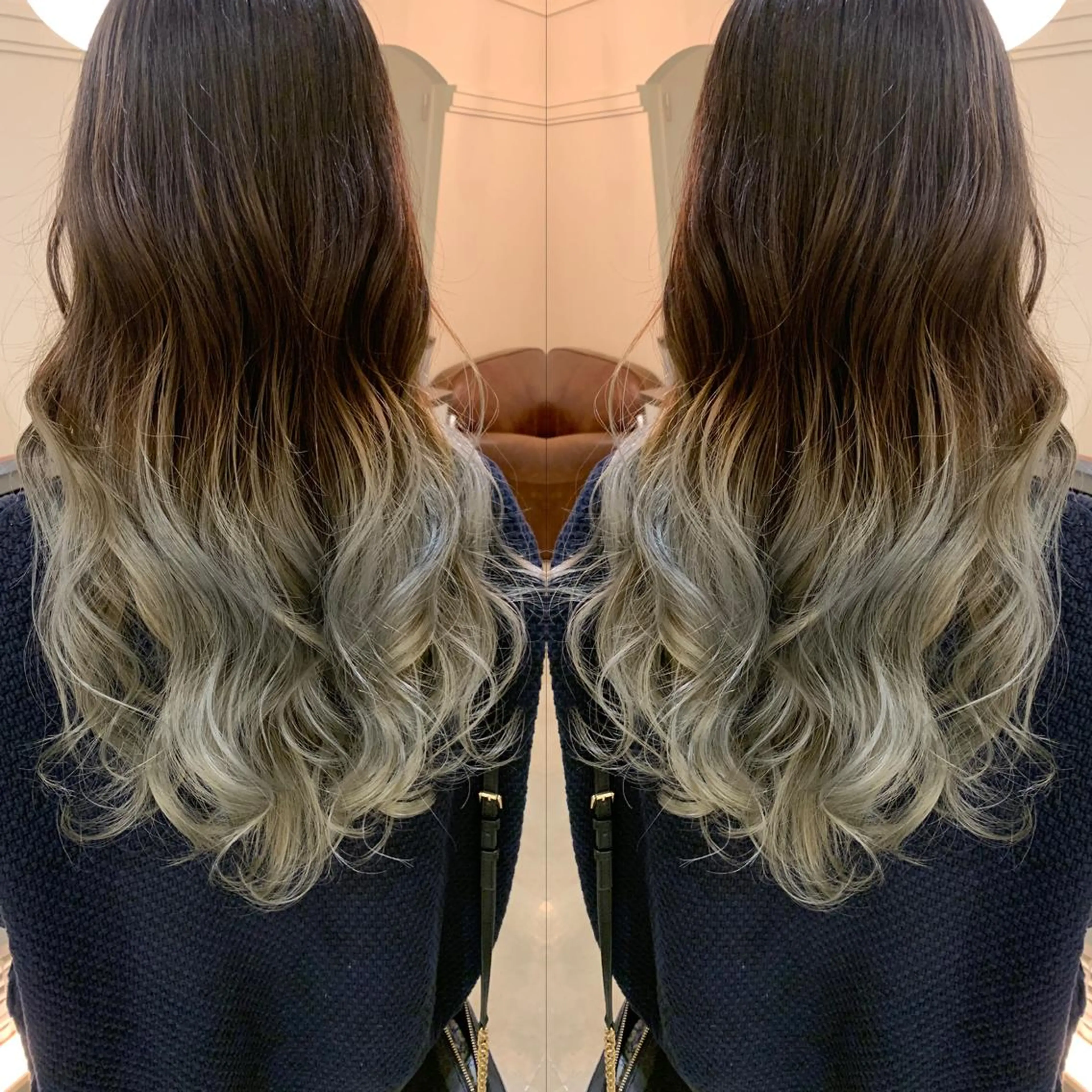 ロング カラー 伊藤 裕貴のヘアスタイル