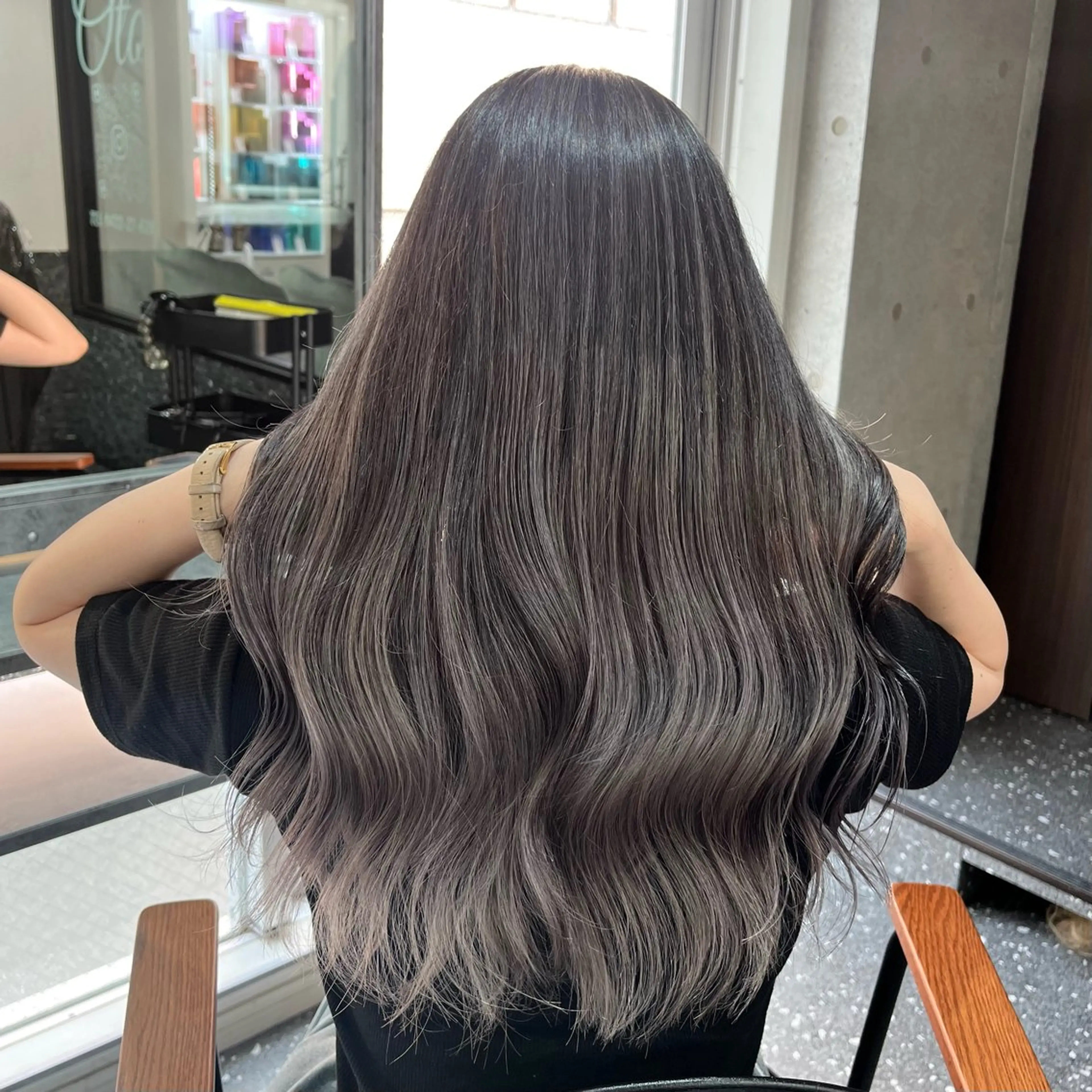 セミロング 韓国風/髪質改善/ Kiyoraのヘアスタイル