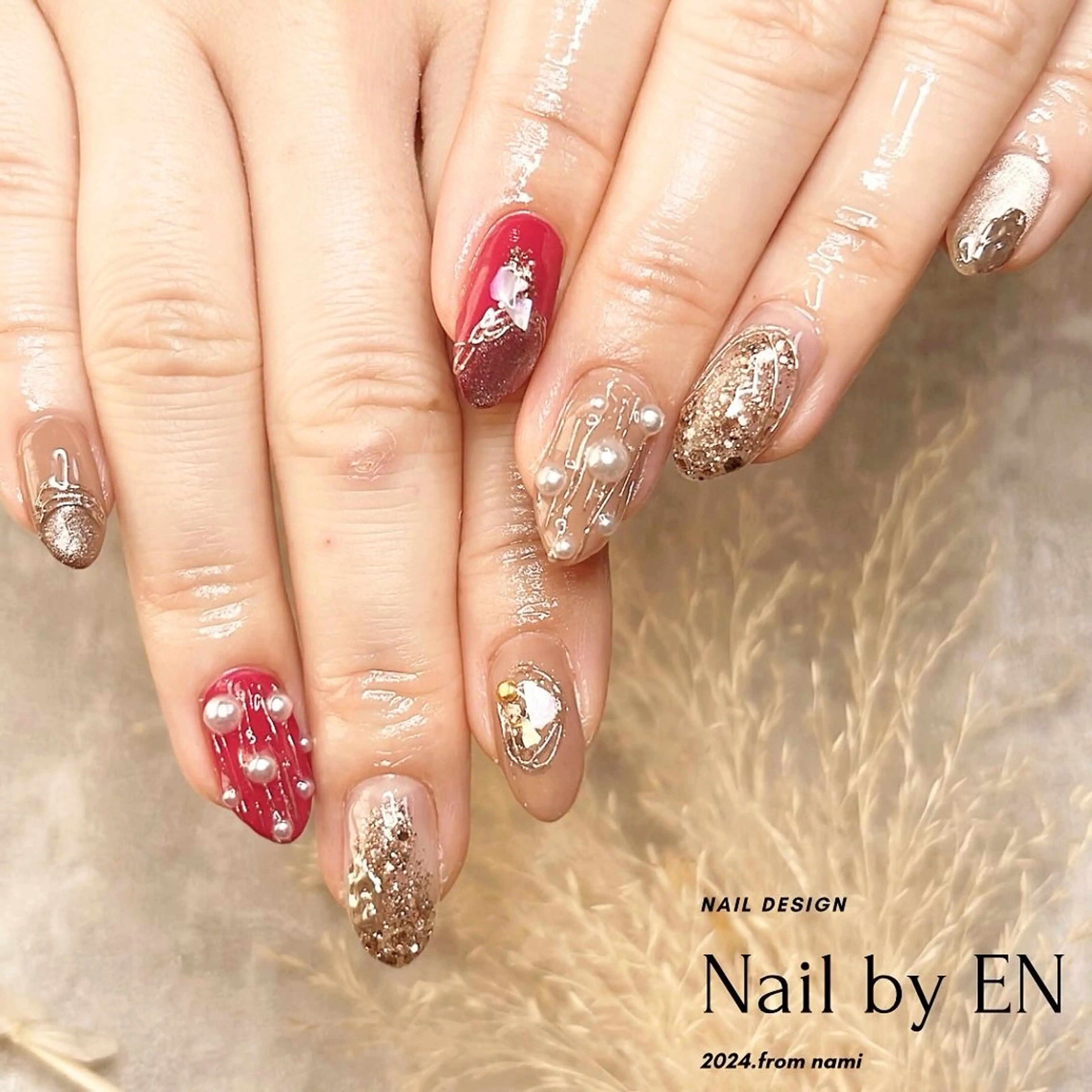 ネイル Nail&Wax by ENのネイルデザイン