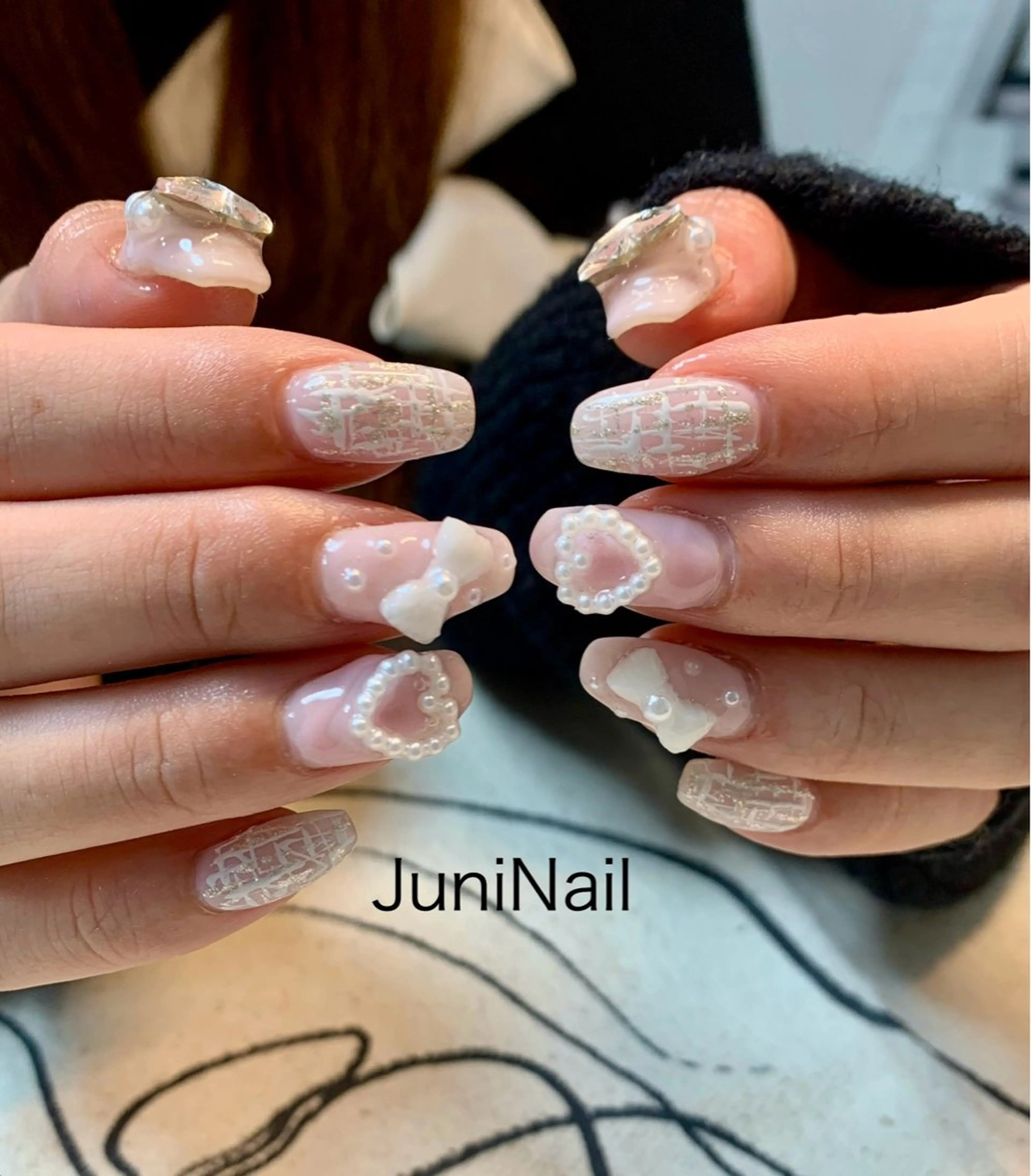 ネイル ハンドネイル JuniNail 주니네일🇰🇷suのネイルデザイン