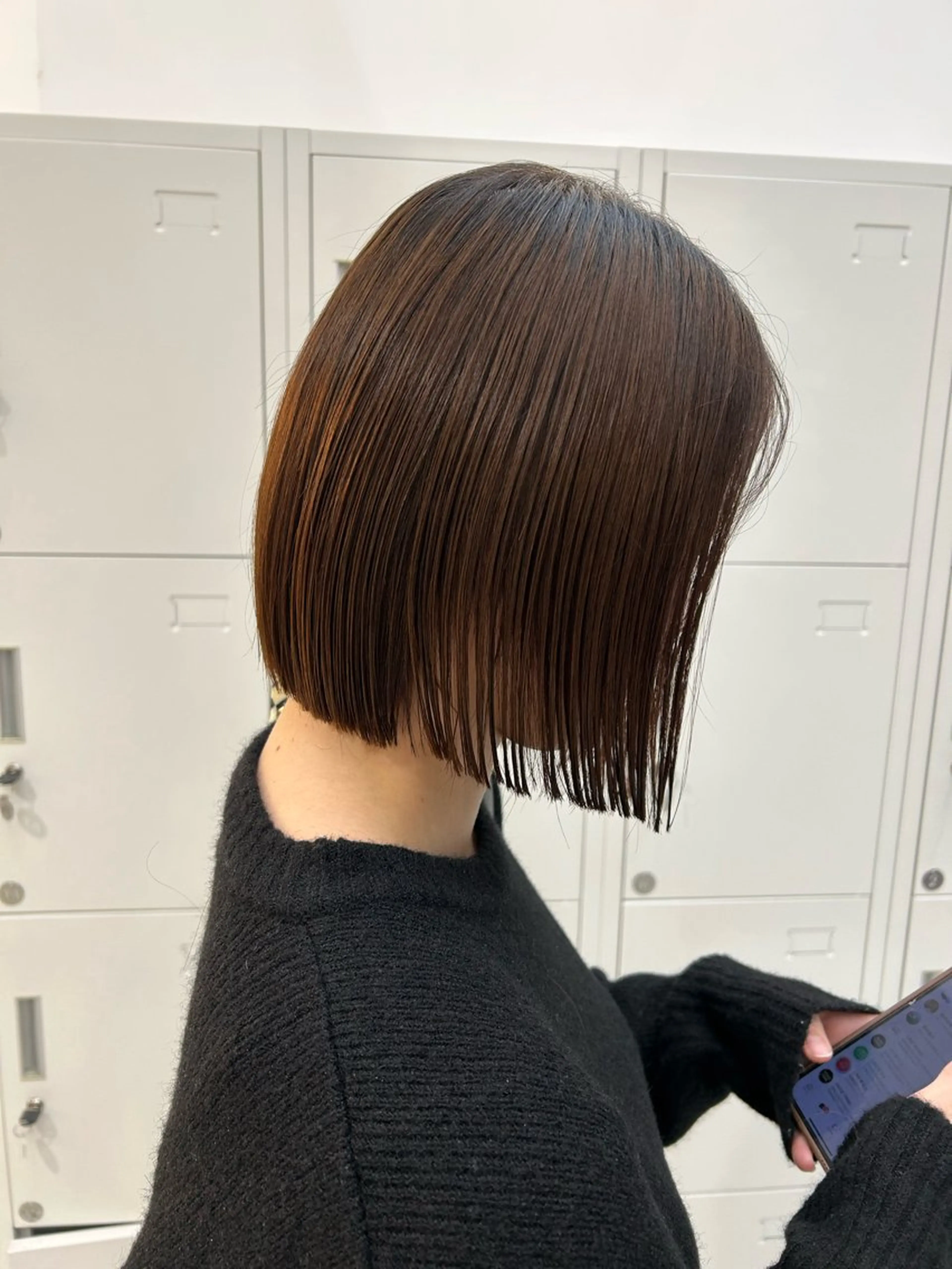 ミディアム ボブ 纐纈 大和のヘアスタイル