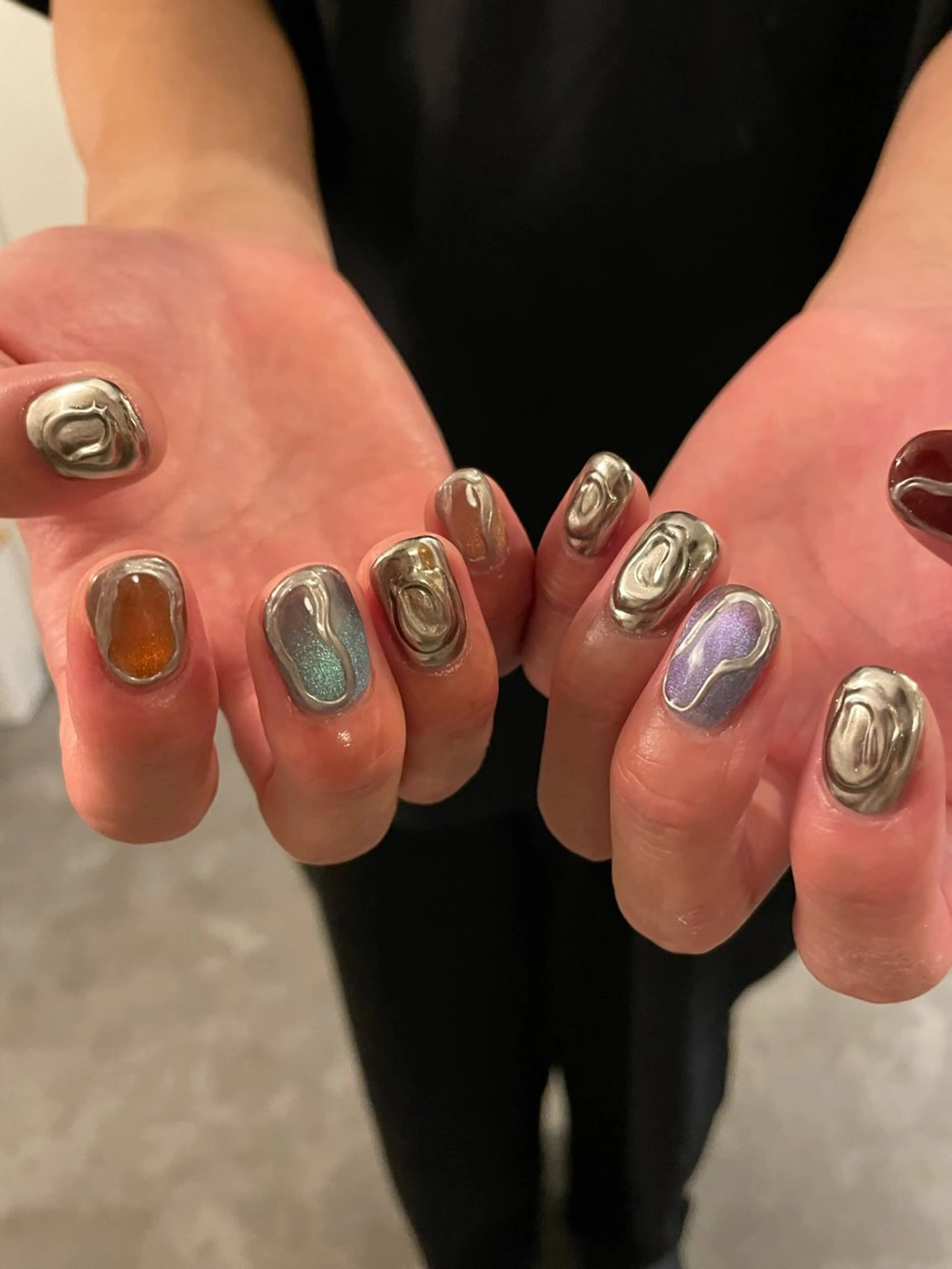 ネイル メンズネイル ハンドネイル roof nailのネイルデザイン