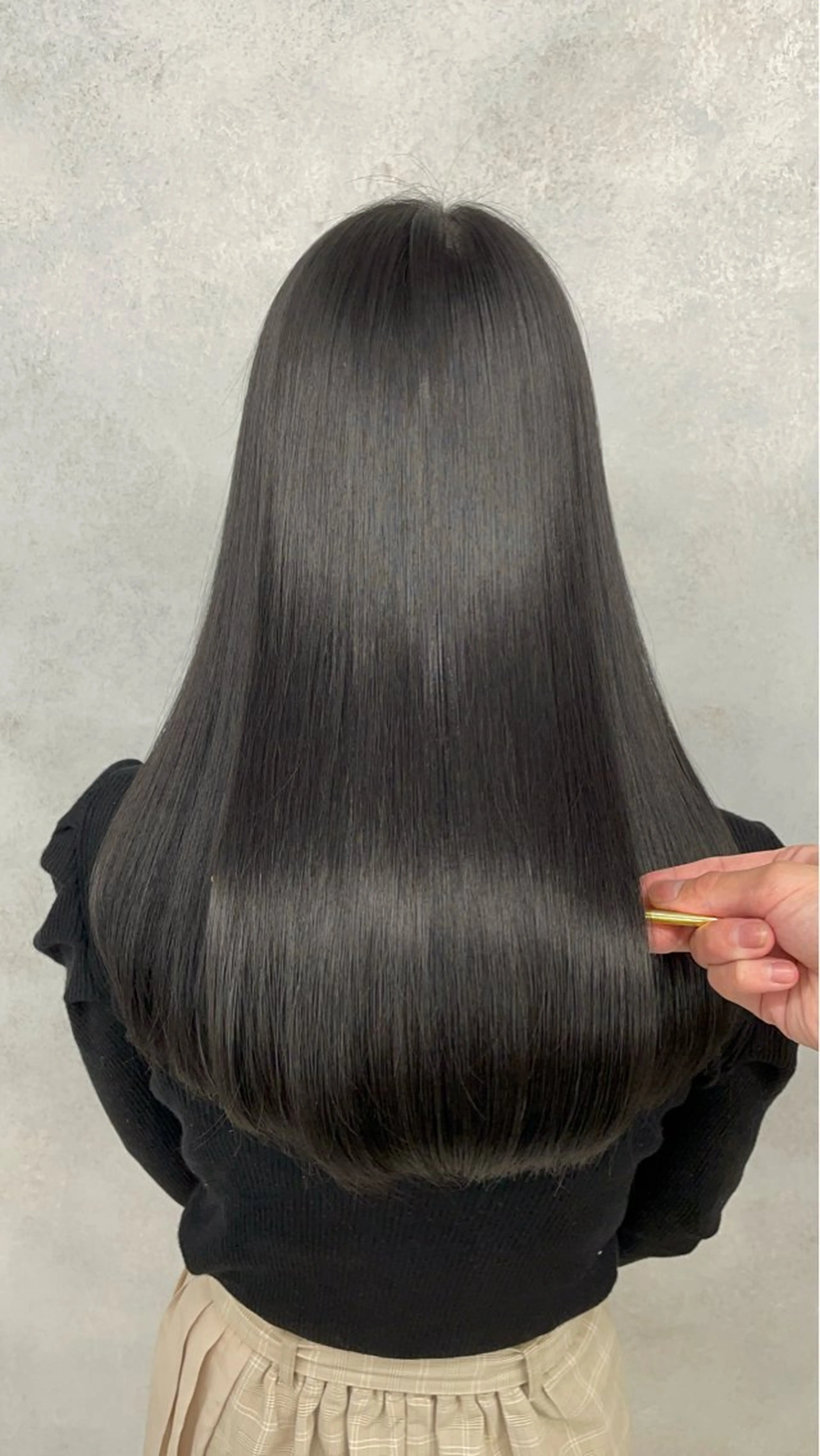 ロング カット 縮毛矯正 トリートメント ヘッドスパ ✨髪質改善✨美髪 矯正🫧小泉のヘアスタイル