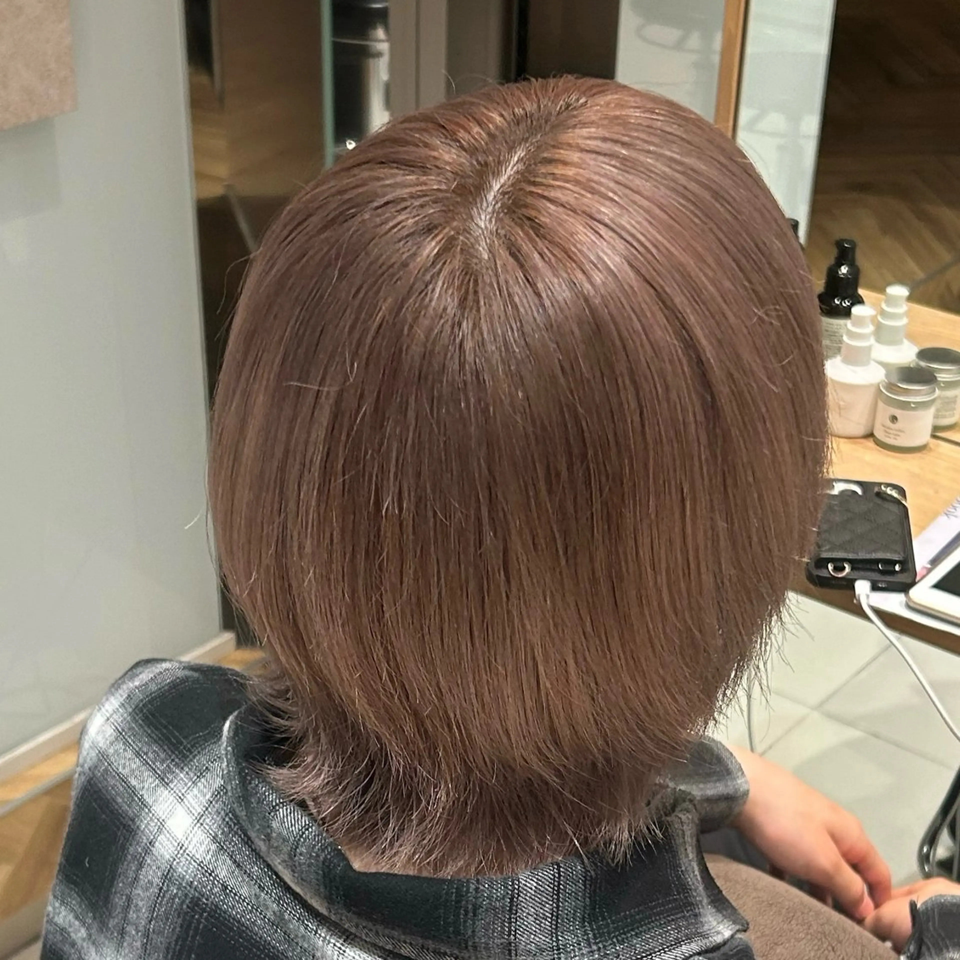 カラー ︎︎🌟韓国艶カラー ︎🌟璃奈 (ﾘﾅ)のヘアスタイル