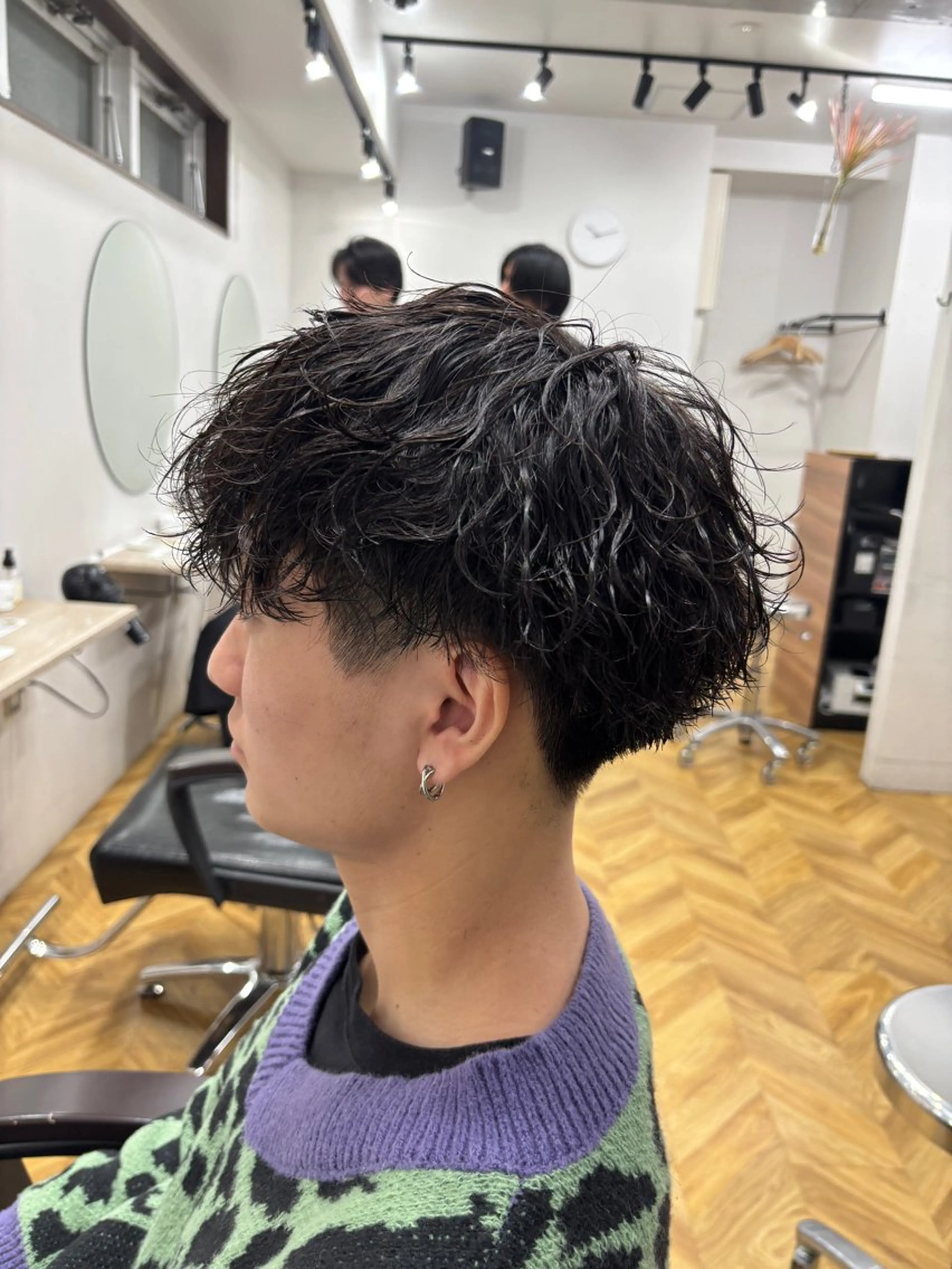 ショート リョウタ/メンズ特化 /シャドウパーマ🌀のヘアスタイル