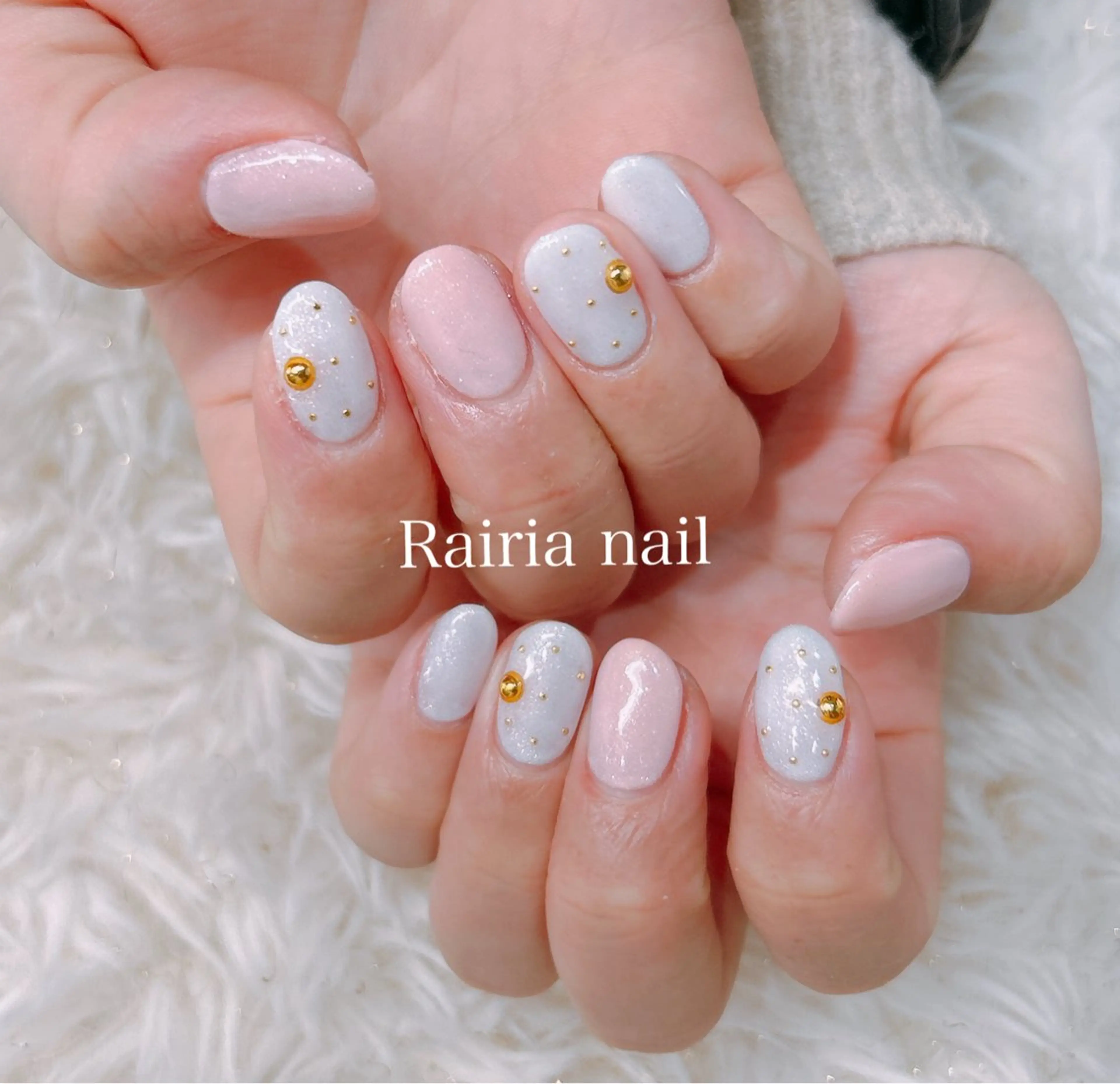 ネイル グリーン 持ち込み Rairia nail本八幡店のネイルデザイン