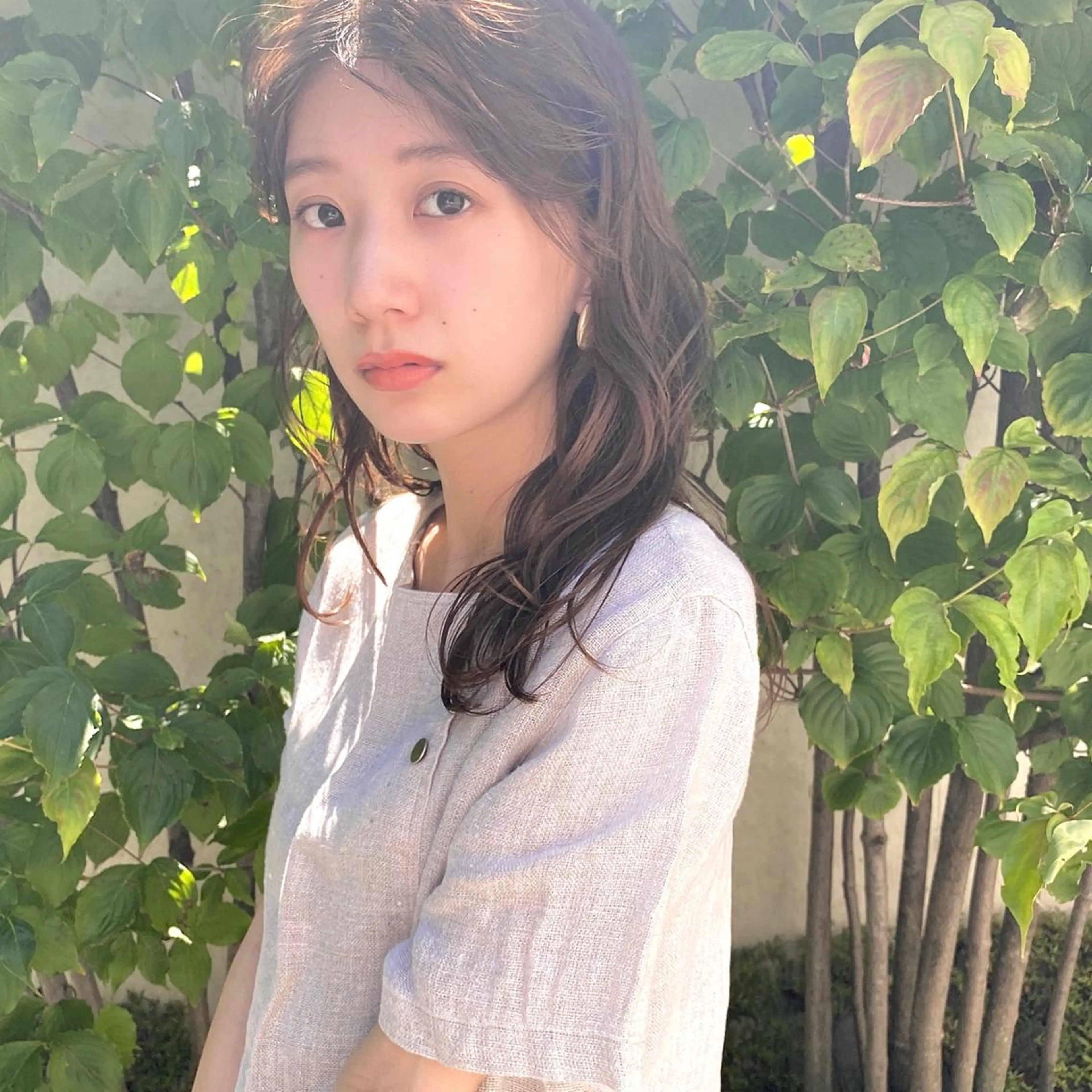 セミロング カラー パーマ ヘアアレンジ カット ヘアカラー トリートメント ヘッドスパ the sector 【 ザ セクター 】所属・【ダメージレス施術】 【透明感】北村 拓也のヘアスタイル