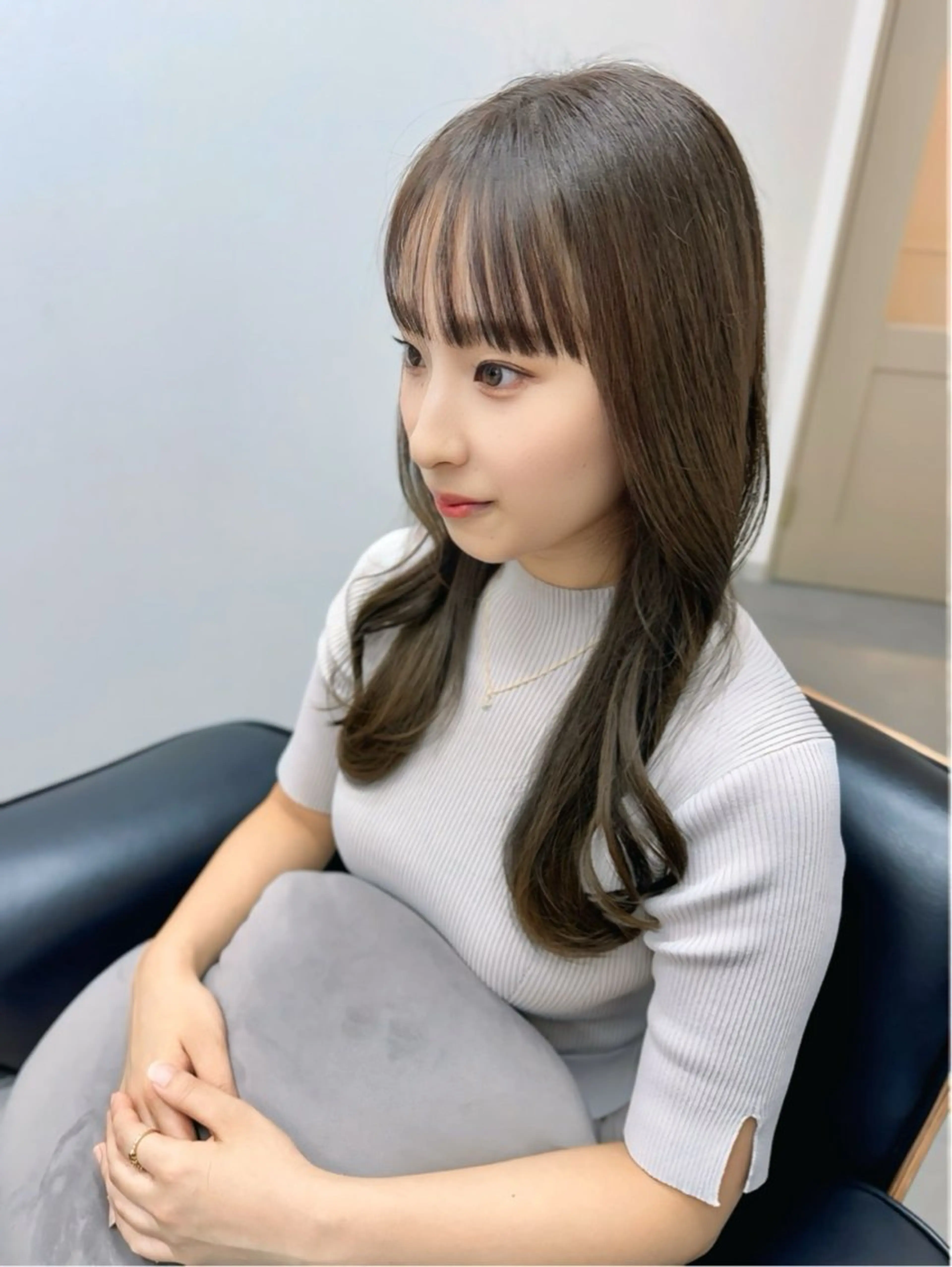 ロング カラー アディクシーカラー イルミナカラー クオルシアカラー 髪質改善 韓国風ヘア カット ヘアカラー トリートメント The Apartment of Solon 船橋 2nd所属・NEO髪質改善⚜️ 縮毛矯正/高橋潤のヘアスタイル