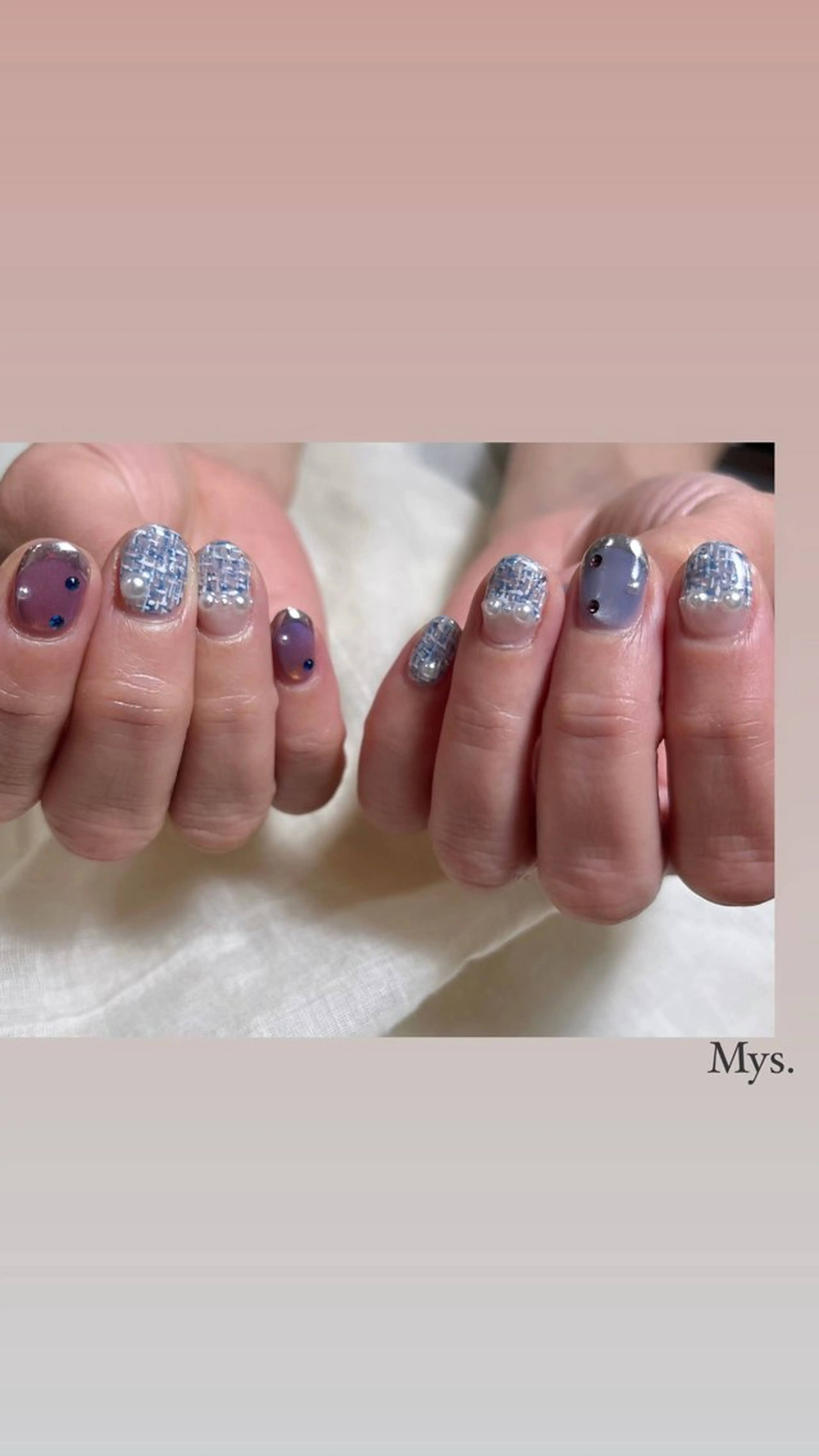 ネイル Mys. 松本結衣のネイルデザイン