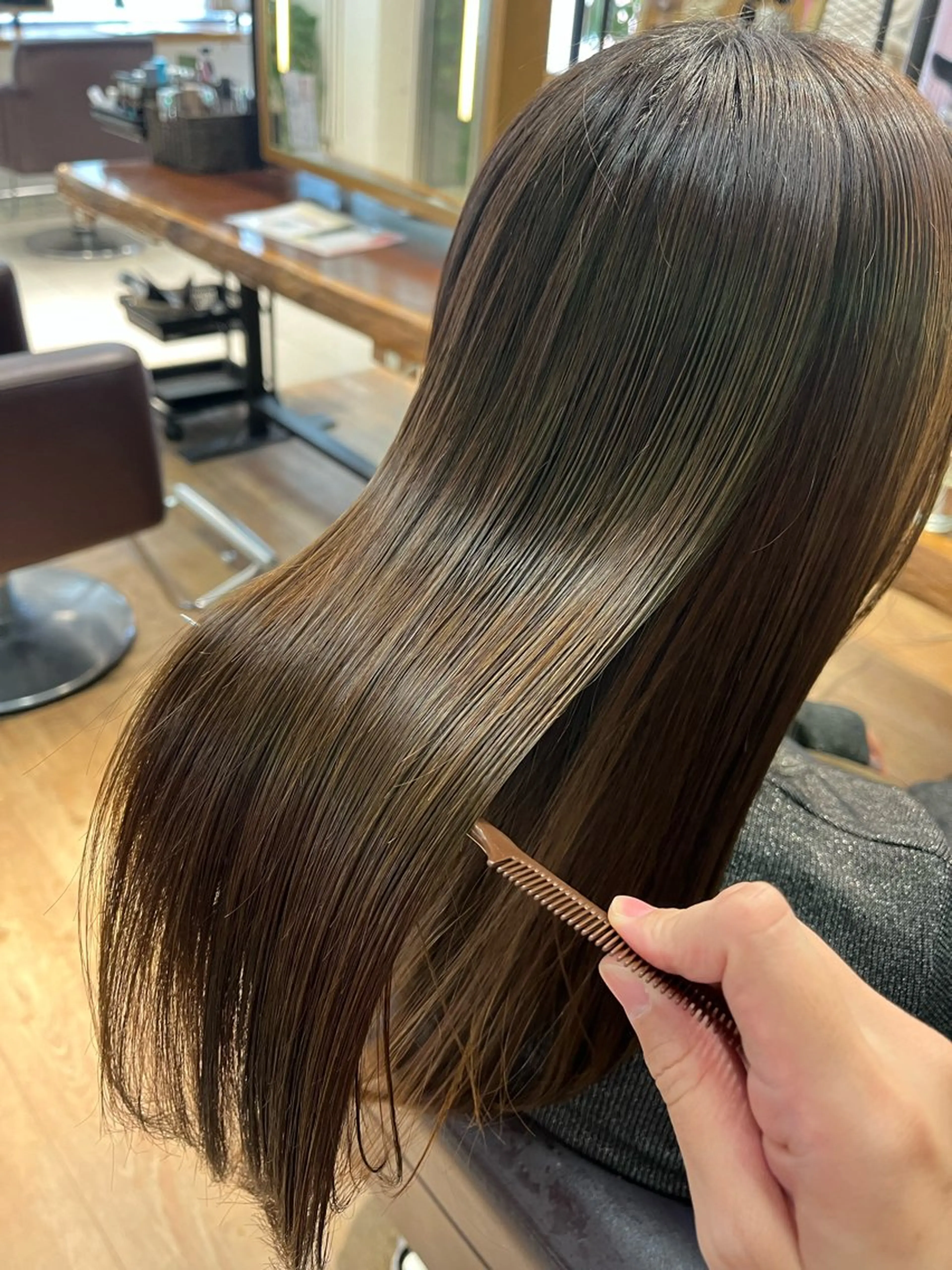 ロング トリートメント トリートメント ボブ/髪質改善カラー 深沢楓のヘアスタイル