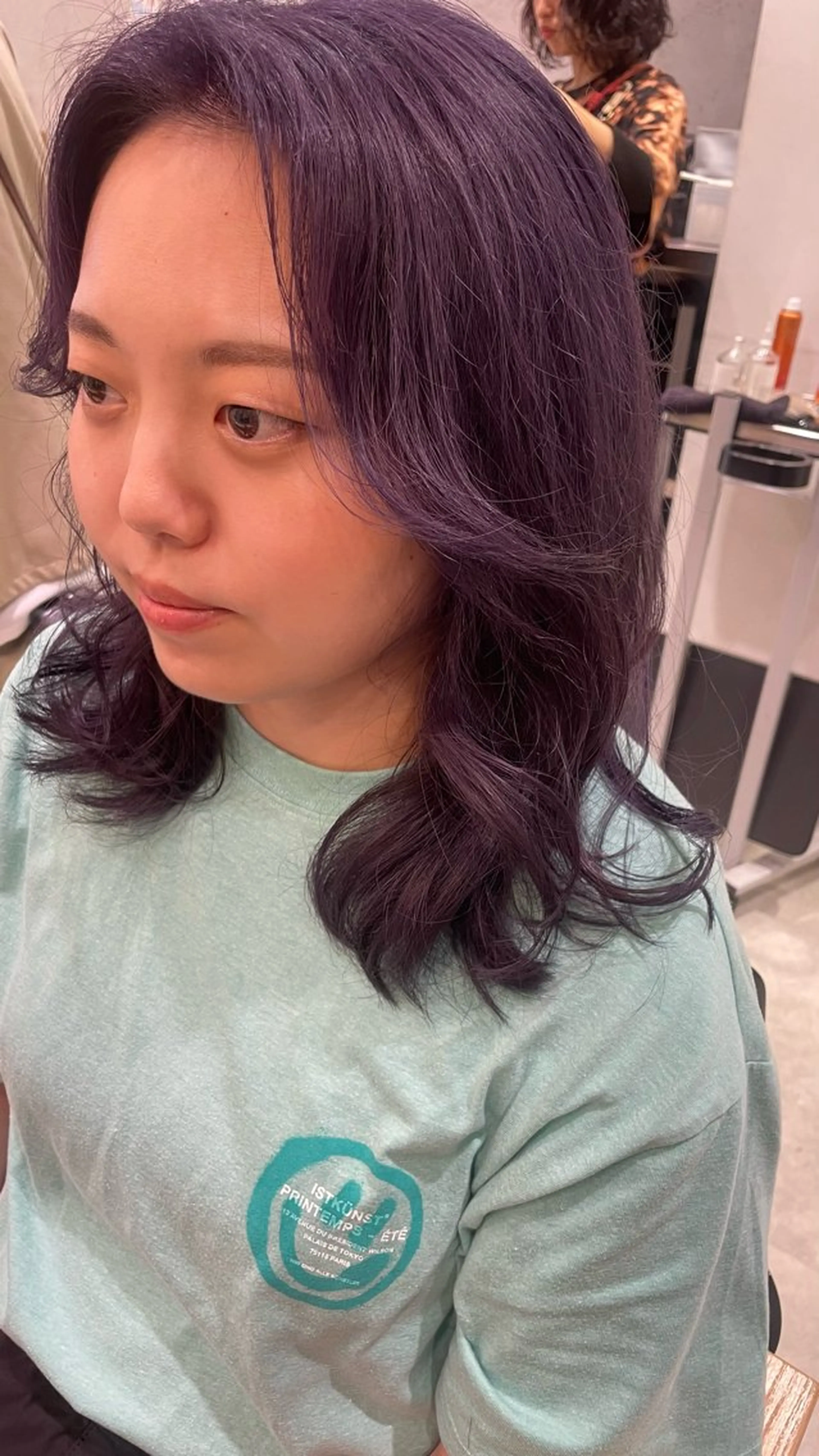 ミディアム カラー 💫骨格診断カット 🌈KAHOのヘアスタイル