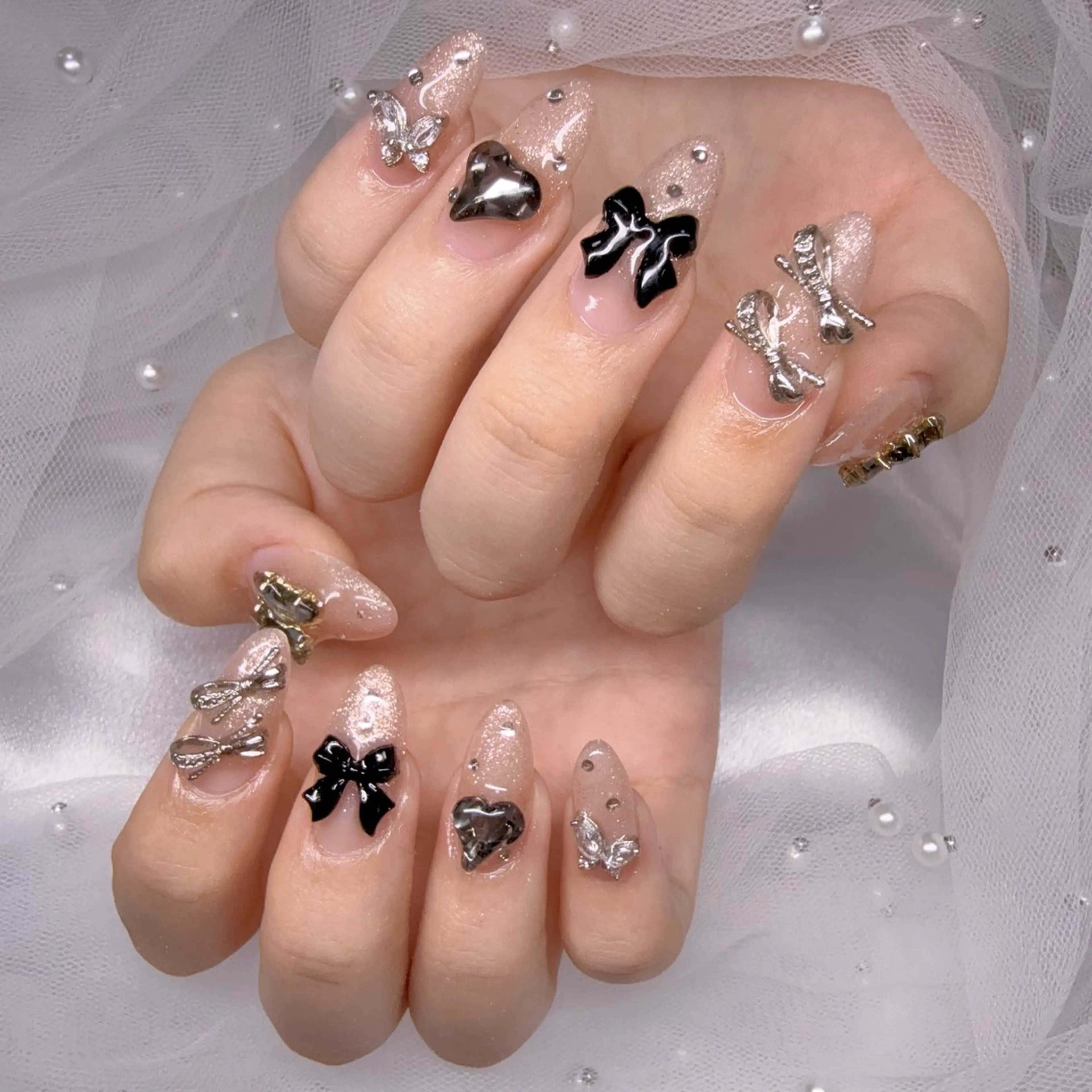 ネイル ハンドネイル 長さだし専門Minami所属・MN Nail salonのネイルデザイン